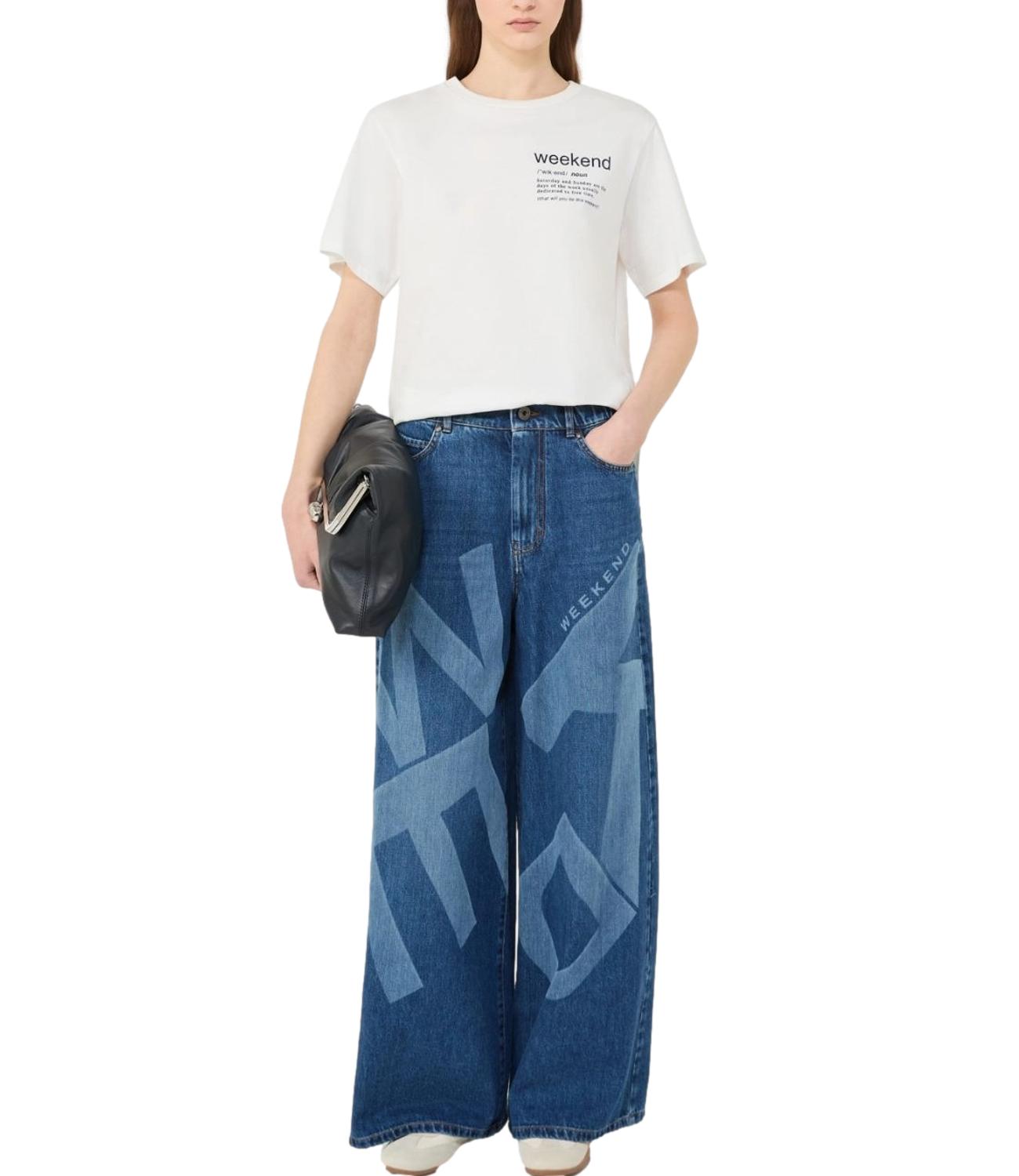 Max Mara Weekend T-shirt Wkdtenue Bianco Donna