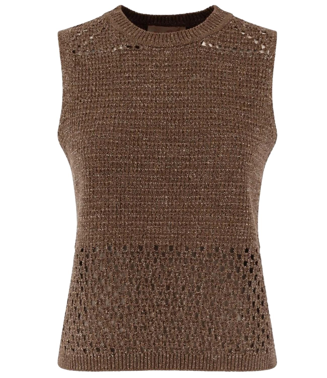 Mc2 Saint Barth Top Aire Mesh Lurex Donna