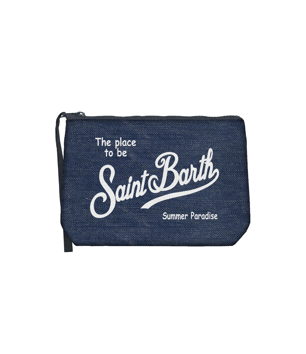 Pochette Mc2 Saint Barth ALI0004 Donna - Linen 61 Blue Navy