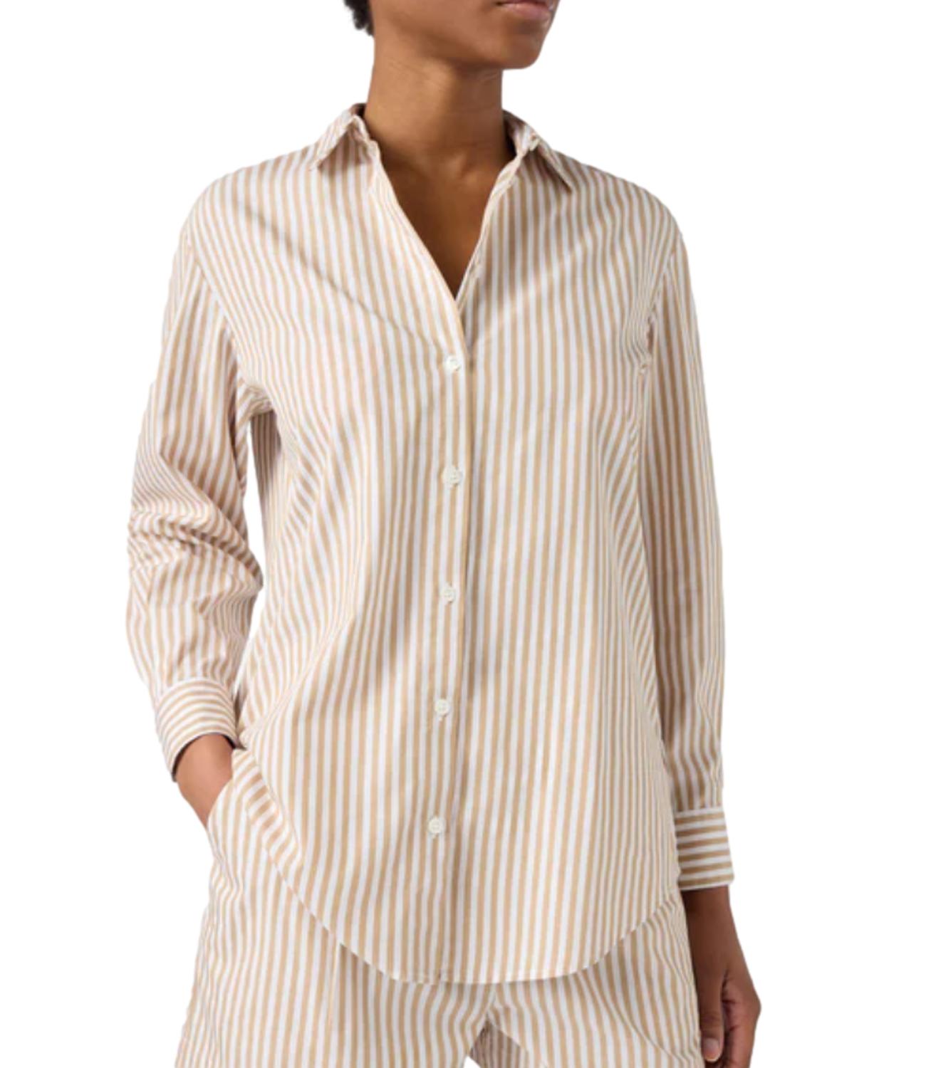 Camicia Mc2 Saint Barth BRIG001 Donna - Cotton Sb Beach Stripes V 11 E