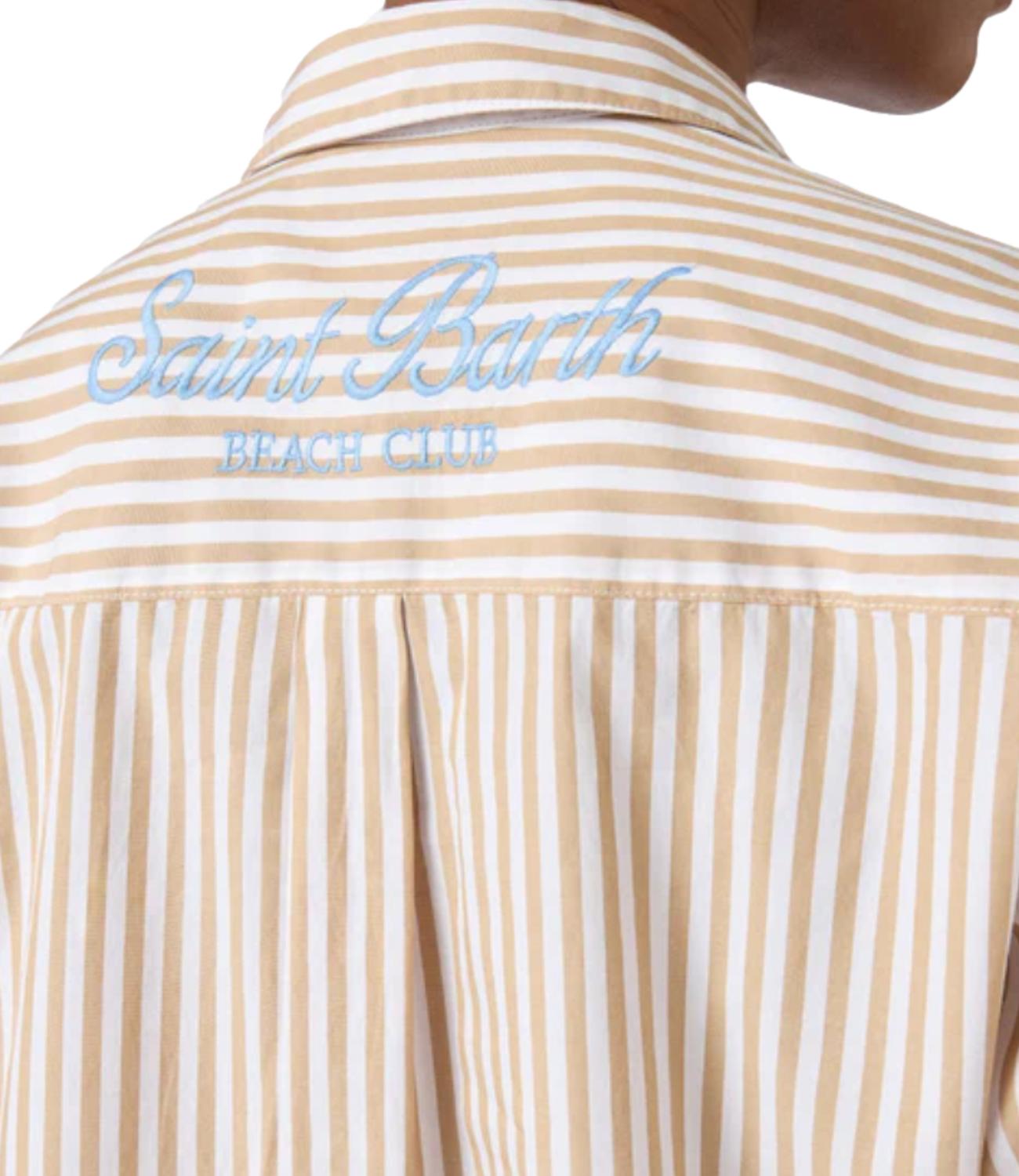 Camicia Mc2 Saint Barth BRIG001 Donna - Cotton Sb Beach Stripes V 11 E