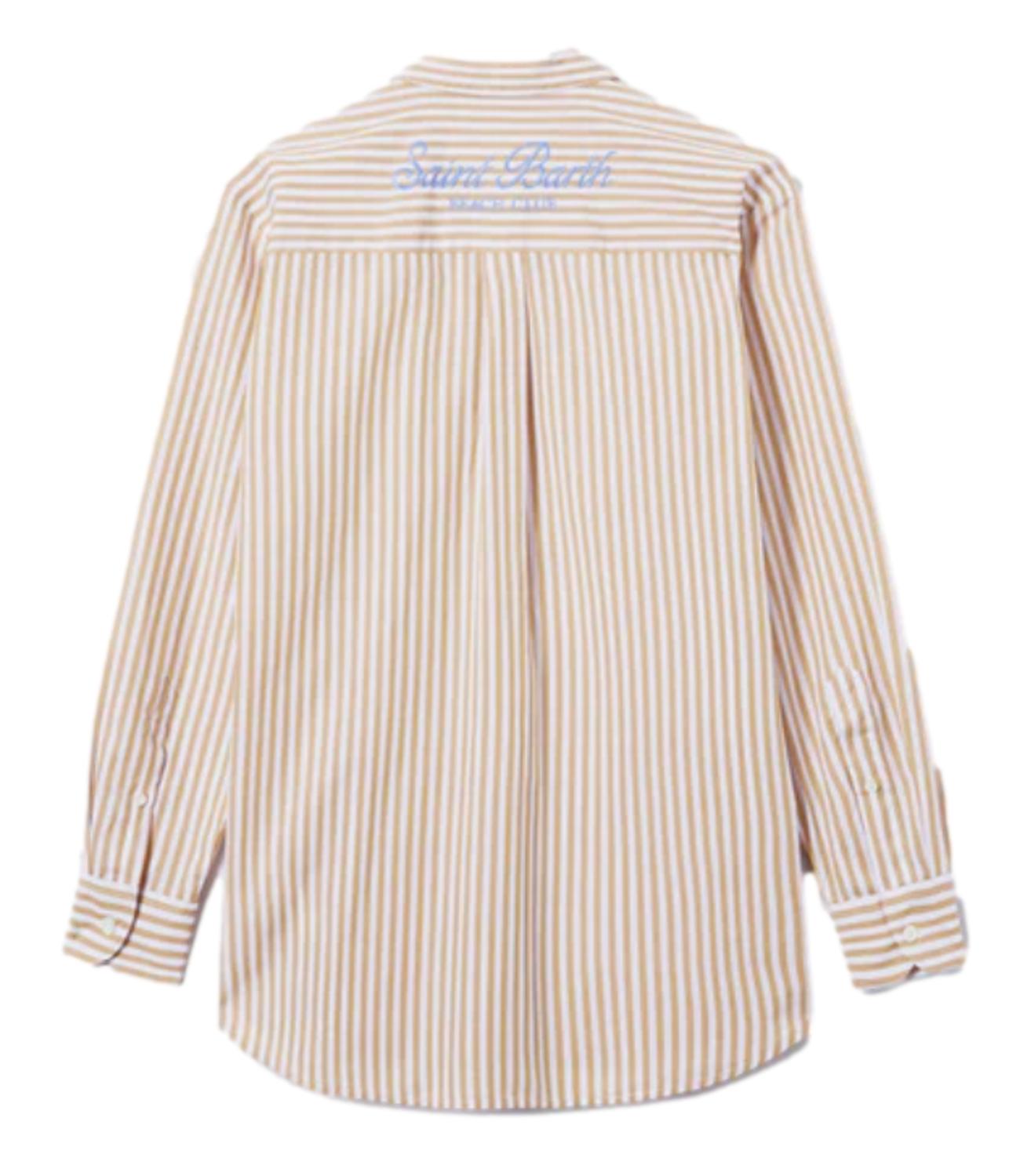 Camicia Mc2 Saint Barth BRIG001 Donna - Cotton Sb Beach Stripes V 11 E