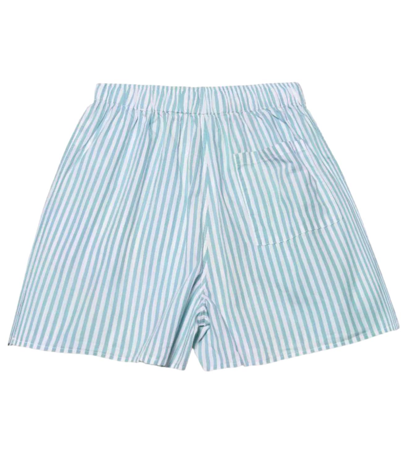 Mc2 Saint Barth Short Boxy Azzurro Donna