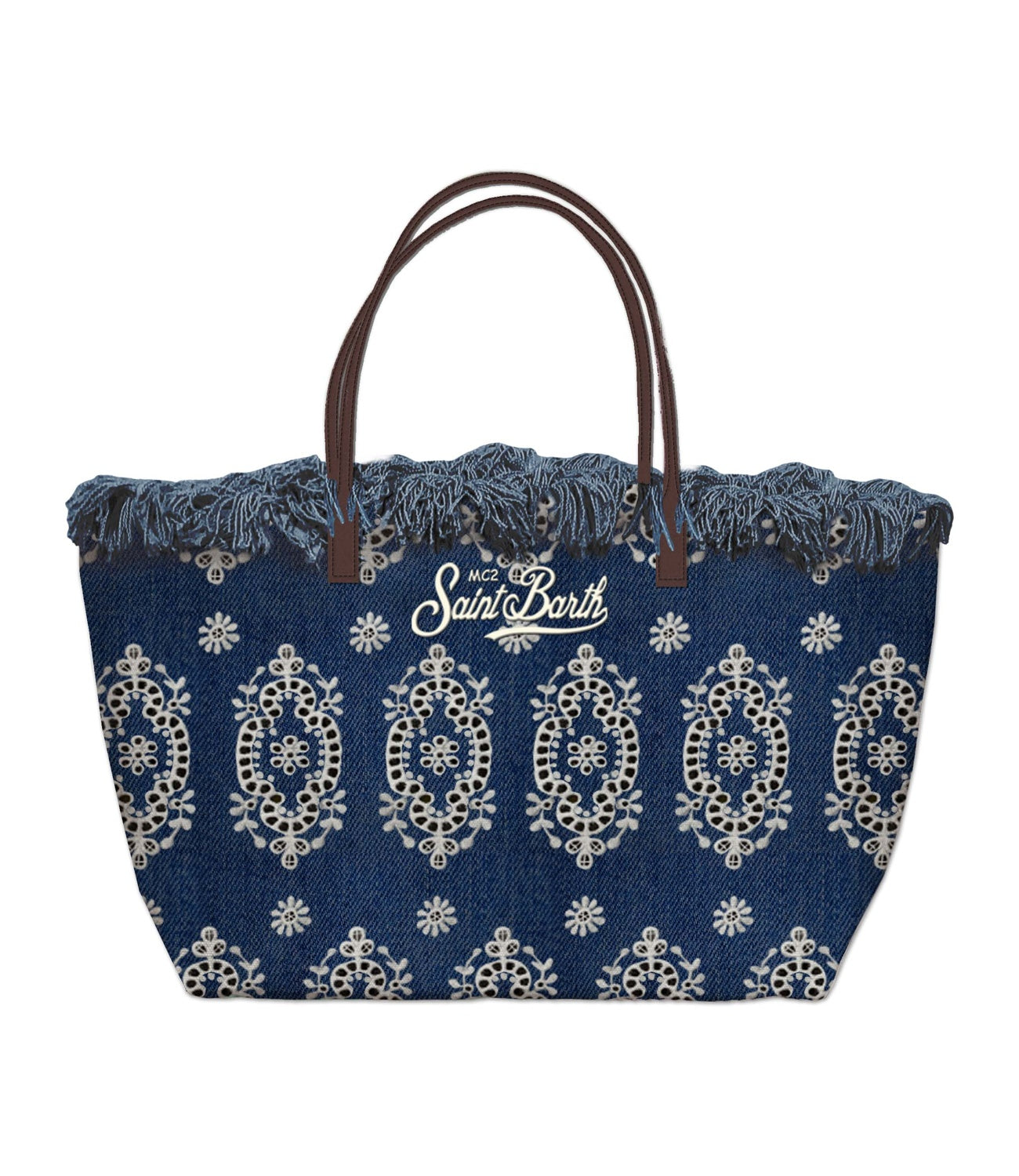 Borsa Mc2 Saint Barth CBMF001 Donna - Sangallo Denim Dark Emb