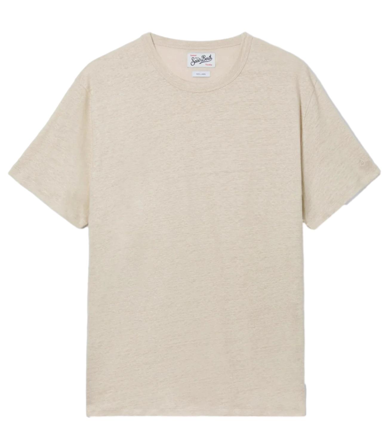 T-Shirt Mc2 Saint Barth ECS0003 Uomo - Linen 10h Grain