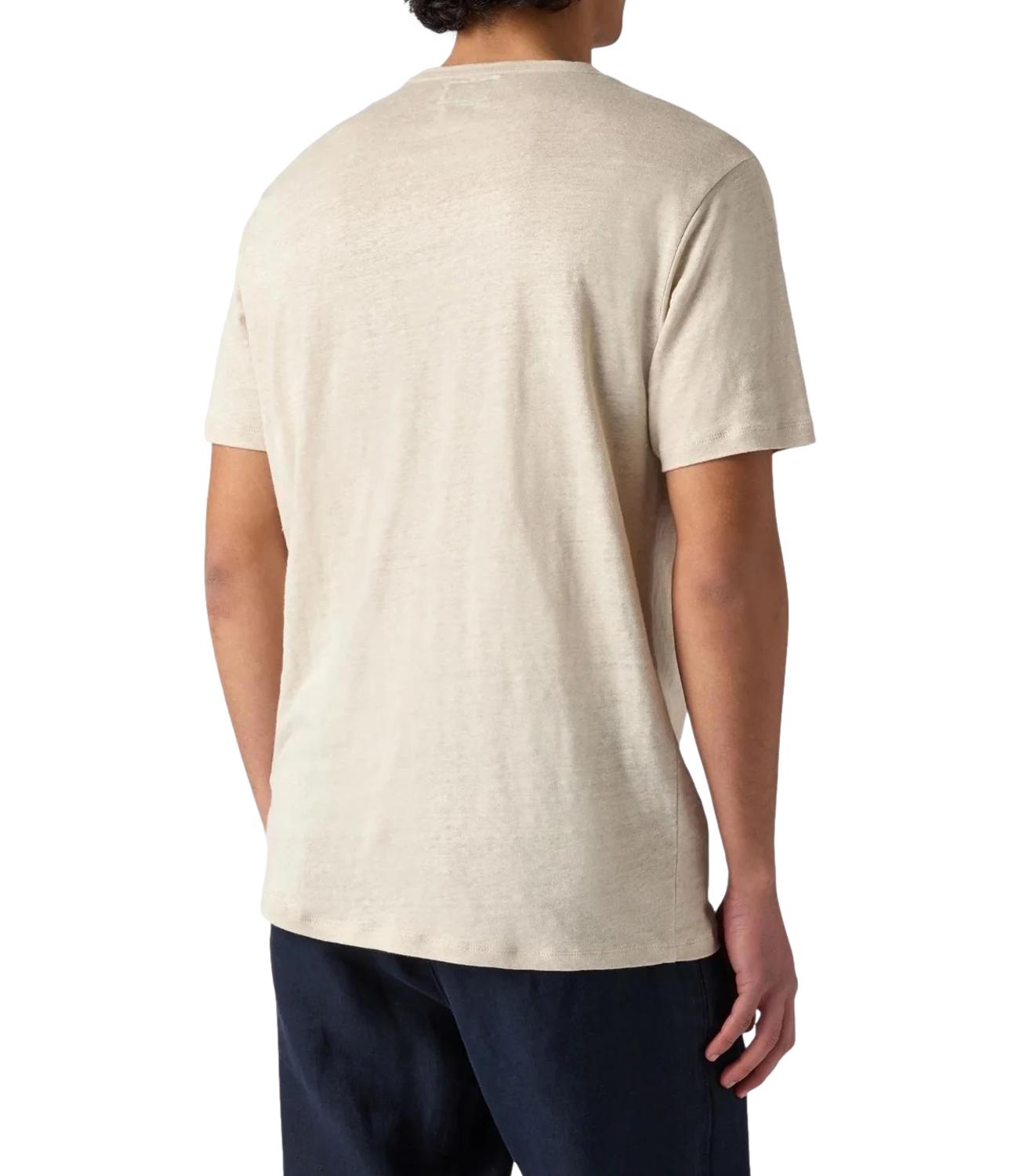 T-Shirt Mc2 Saint Barth ECS0003 Uomo - Linen 10h Grain