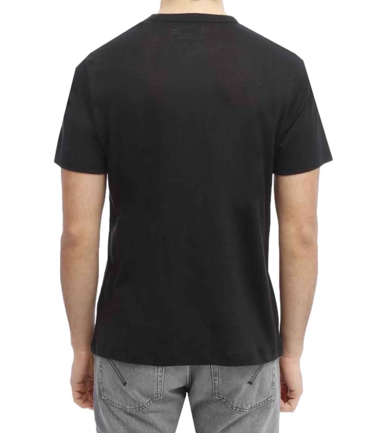 T-Shirt Mc2 Saint Barth ECS0003 Uomo - Linen 00 Black