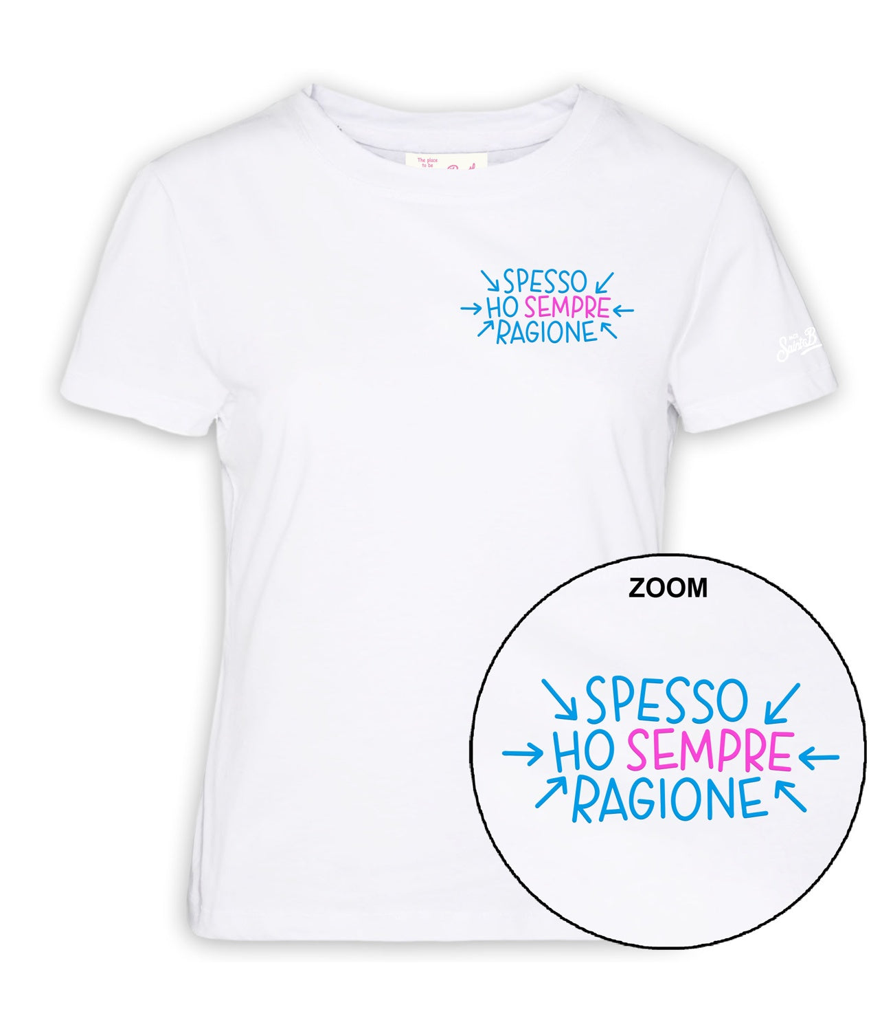 T-Shirt Mc2 Saint Barth EMI0001 Donna - Spesso Ho Sempre Ragione 01n E