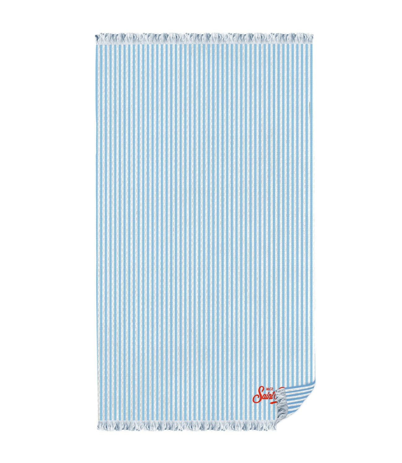 Telo mare Mc2 Saint Barth FOUT014 Donna - Micro Embossed Stripes V 31 em