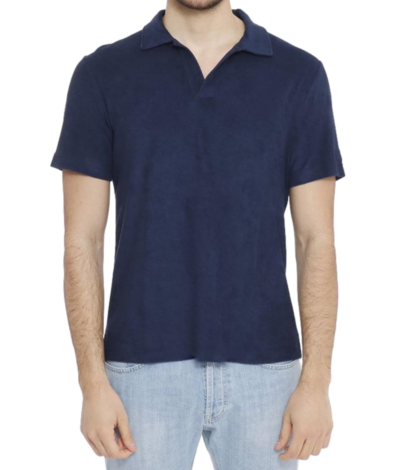 Polo Mc2 Saint Barth JER0001 Uomo - Terry 61 Blue Navy
