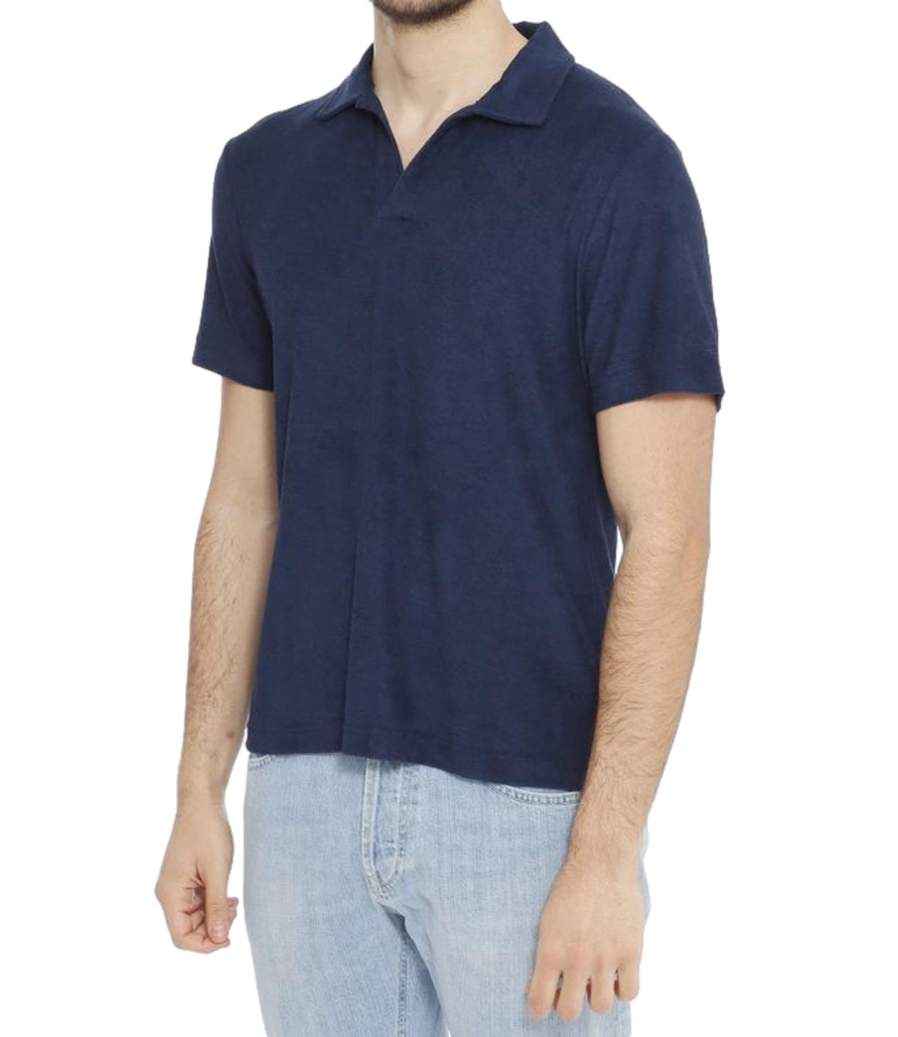 Polo Mc2 Saint Barth JER0001 Uomo - Terry 61 Blue Navy