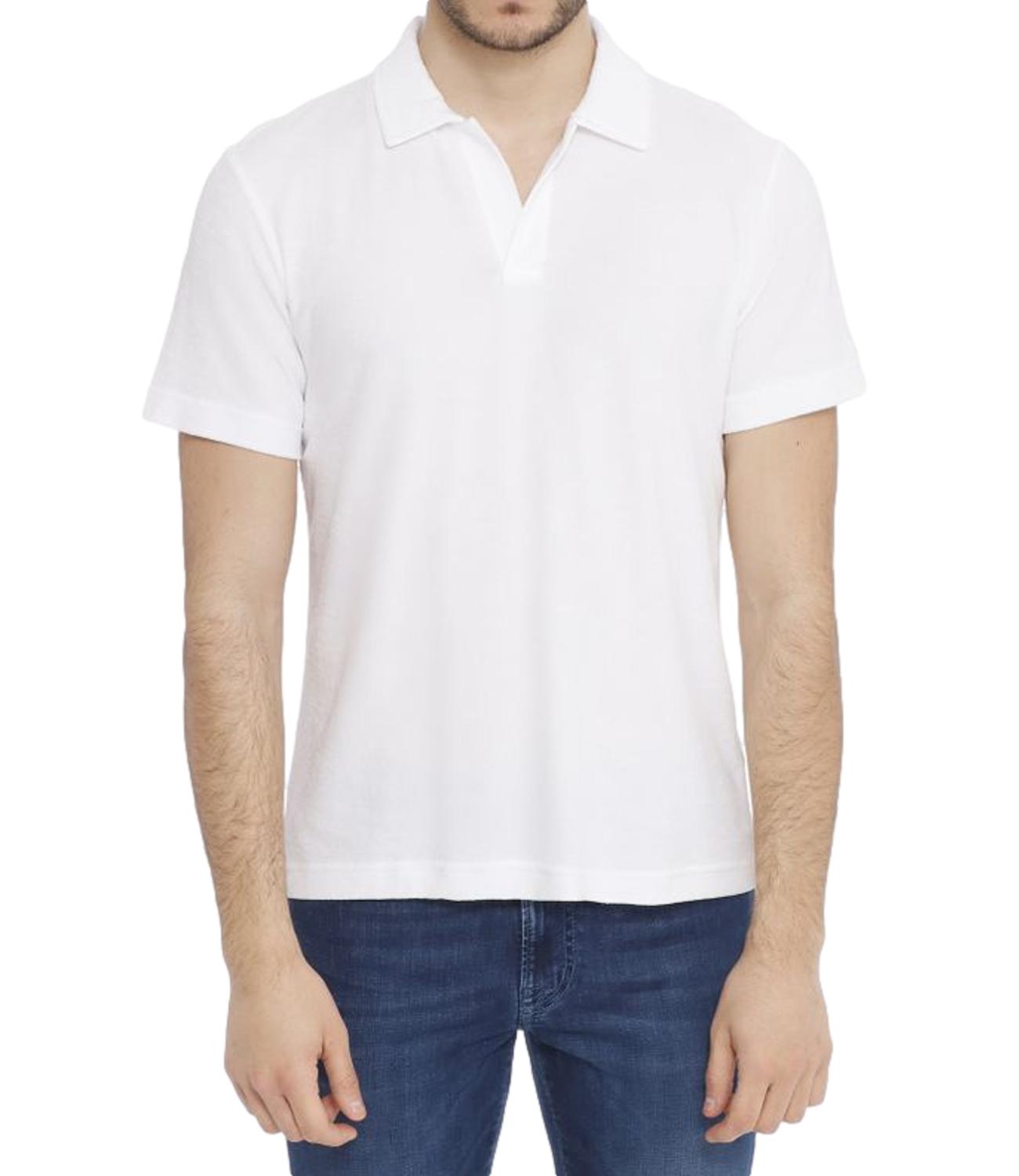 Polo Mc2 Saint Barth JER0001 Uomo - Terry 01n White