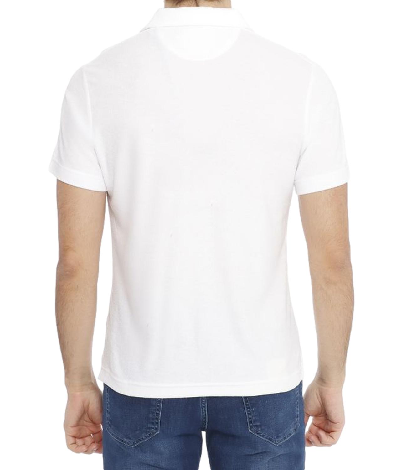 Polo Mc2 Saint Barth JER0001 Uomo - Terry 01n White