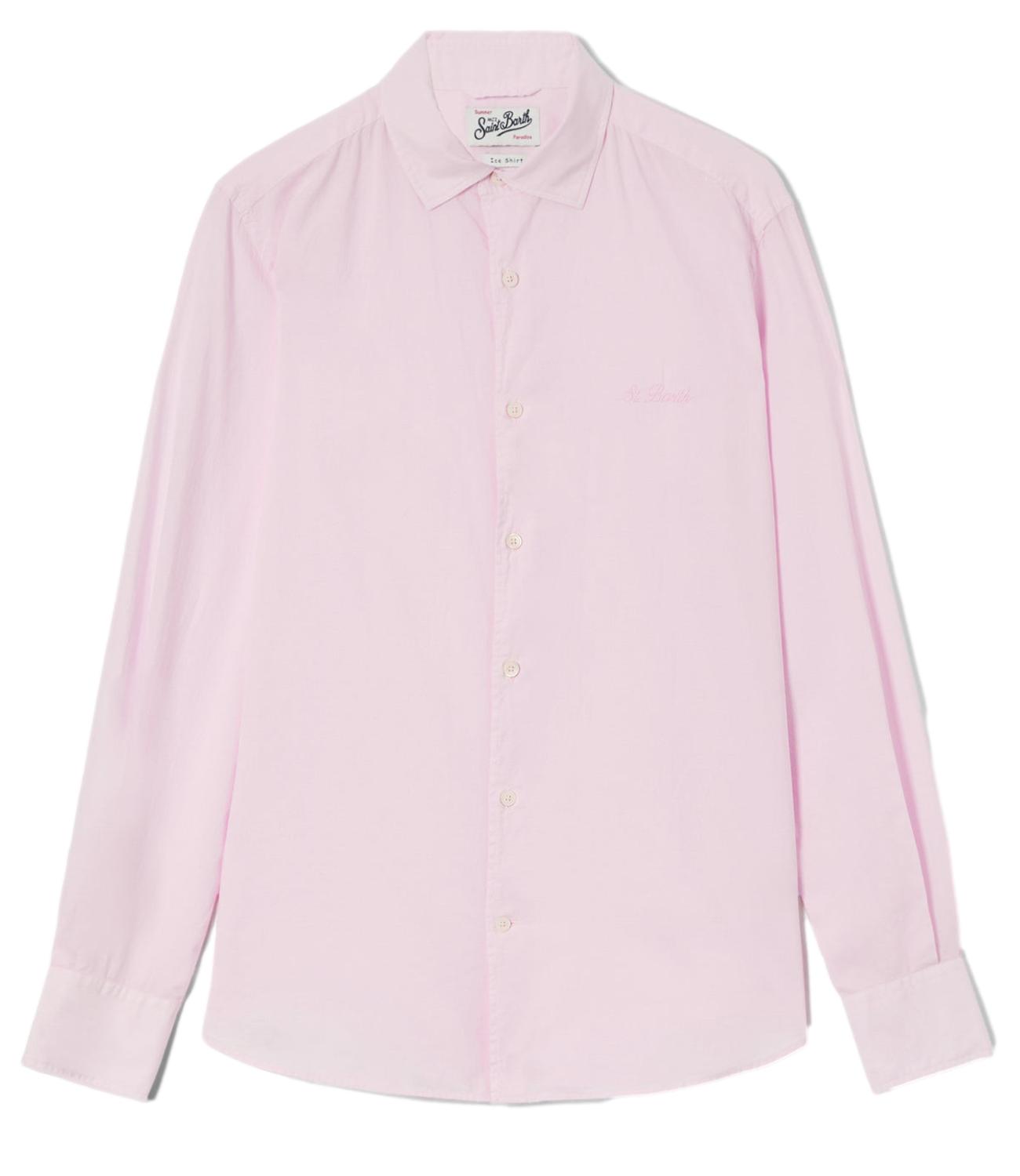 Mc2 Saint Barth camicia chemise rosa uomo