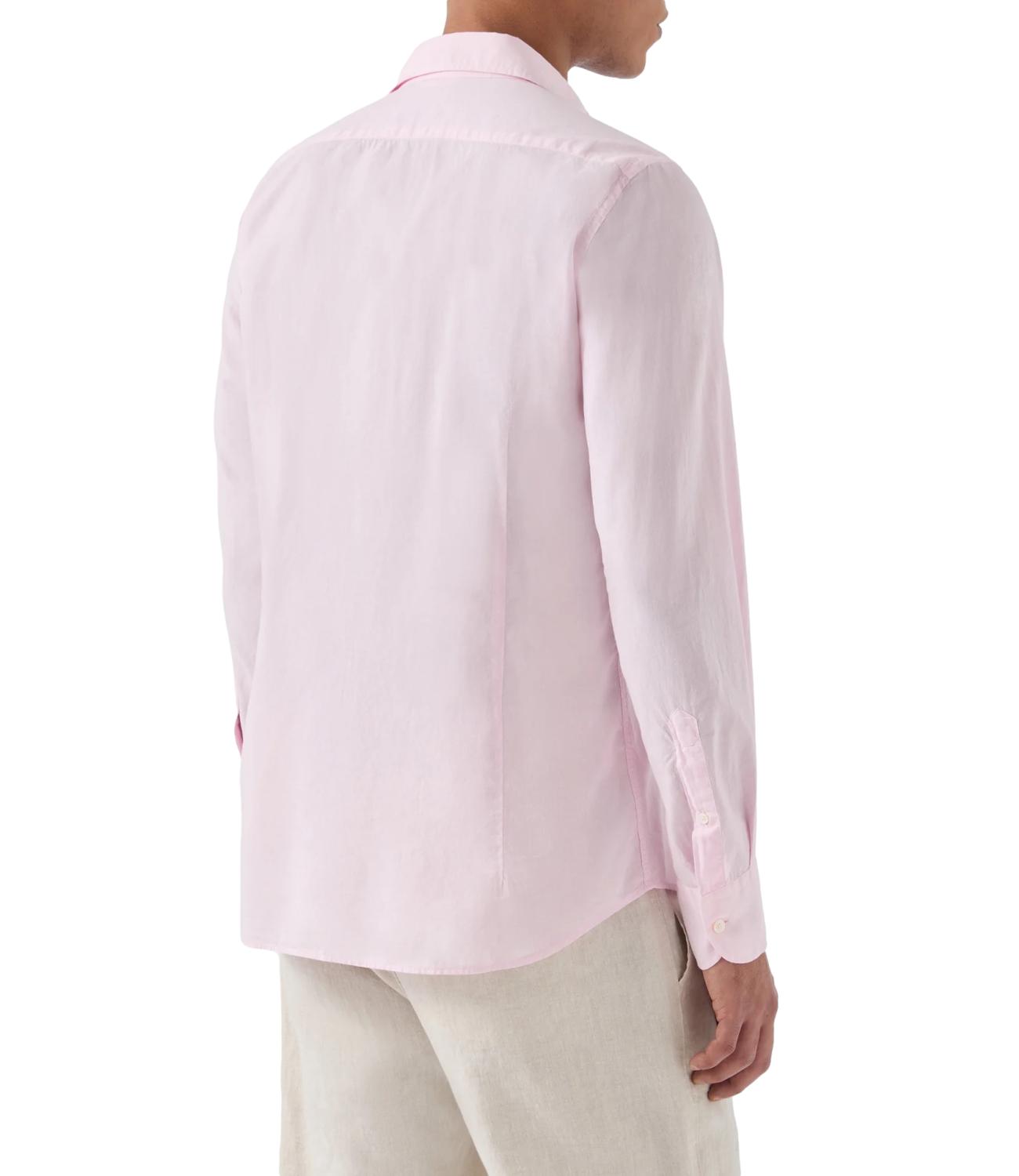 Mc2 Saint Barth camicia chemise rosa uomo