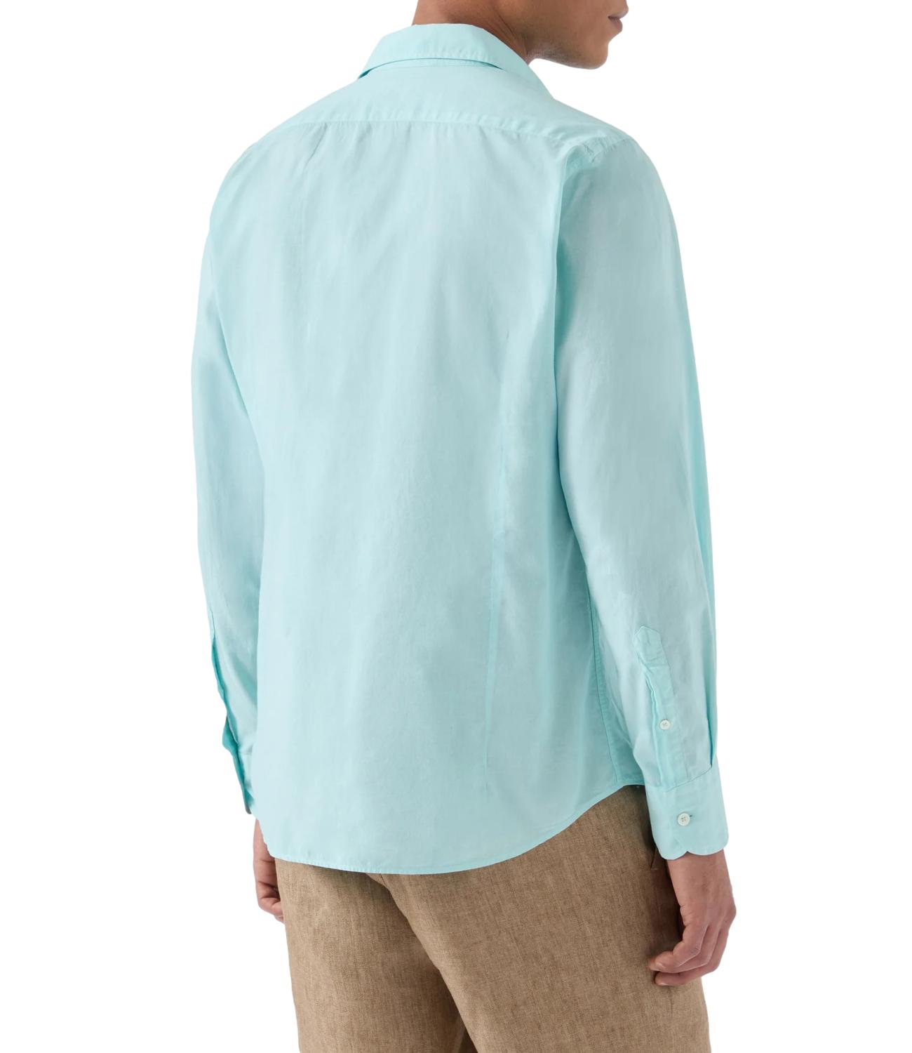 Mc2 Saint Barth camicia chemise verde acqua uomo