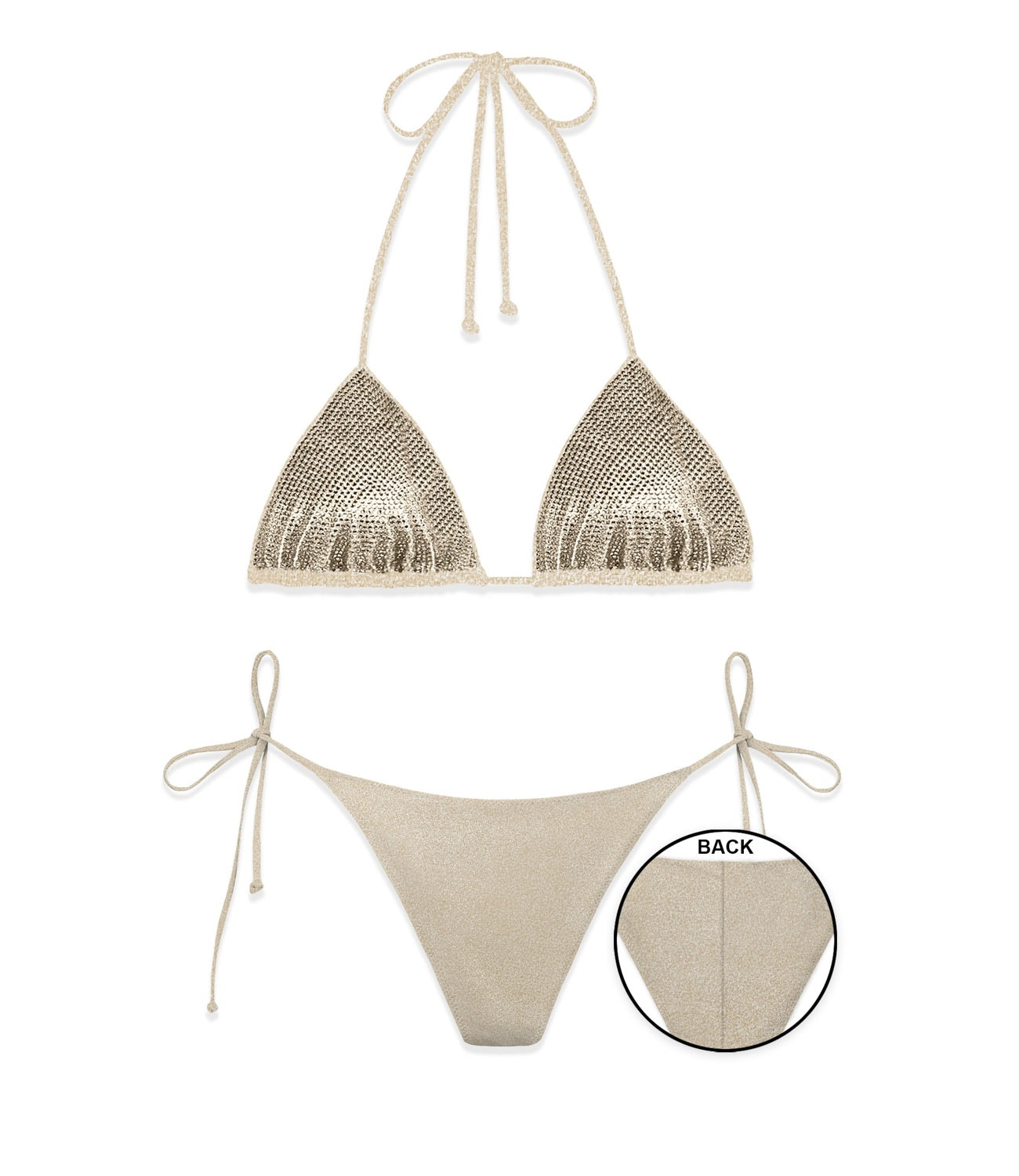 Completo Mc2 Saint Barth MALE002 Donna - Shiny Strass 10