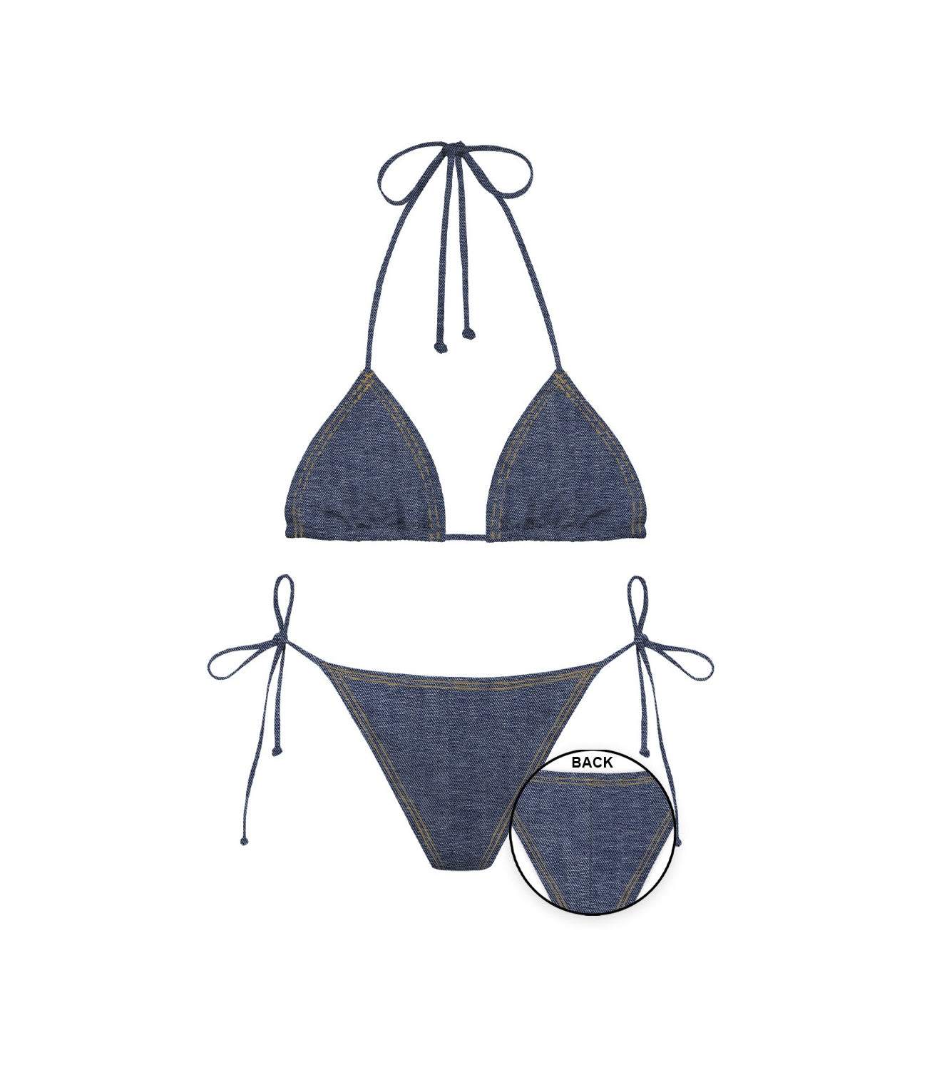 Completo Mc2 Saint Barth MALE002 Donna - Denim 61