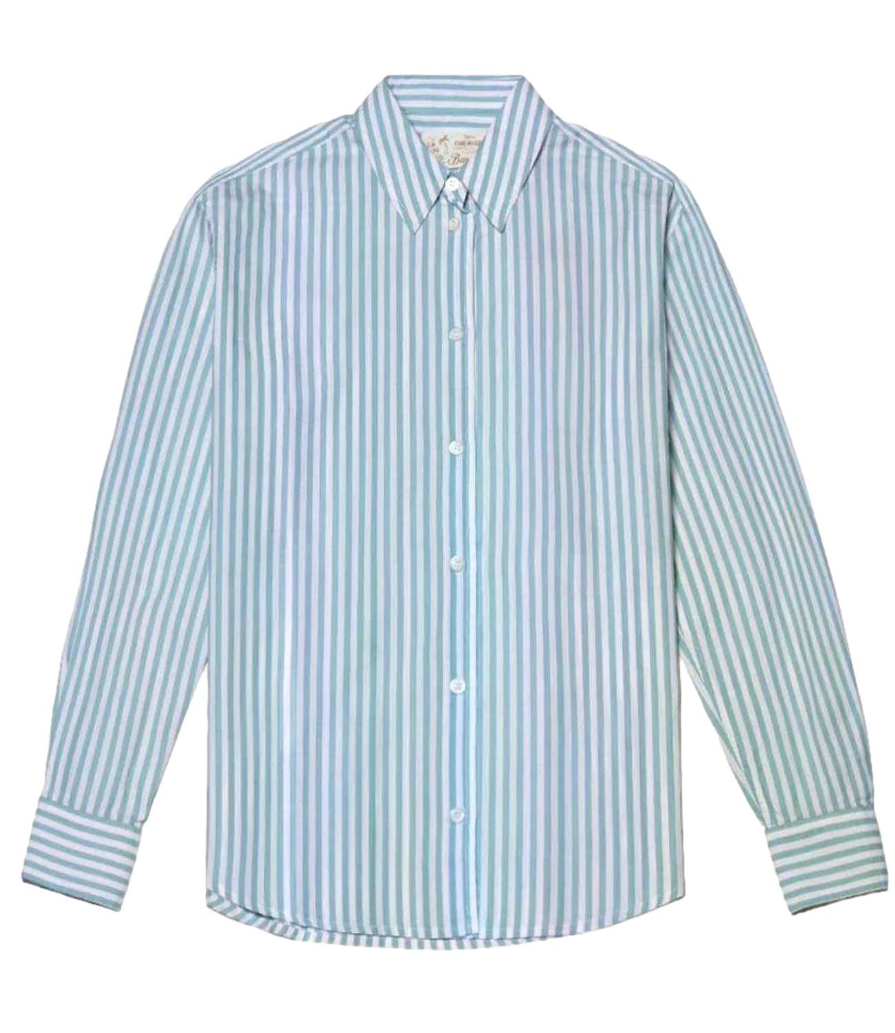 Camicia Mc2 Saint Barth MDH001 Donna - Cotton Sb Stripes V 53 Emb