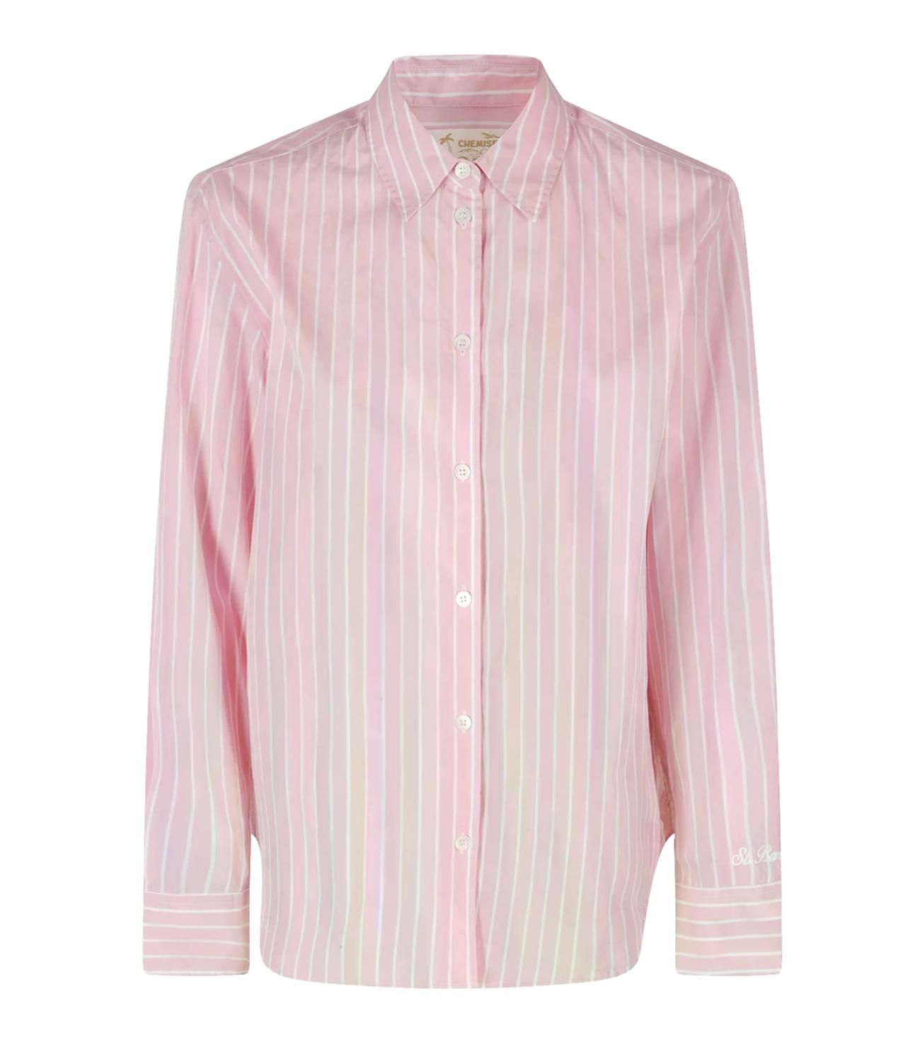 Camicia Mc2 Saint Barth MDH001 Donna - Cotton Stripes Tiny V Better 2
