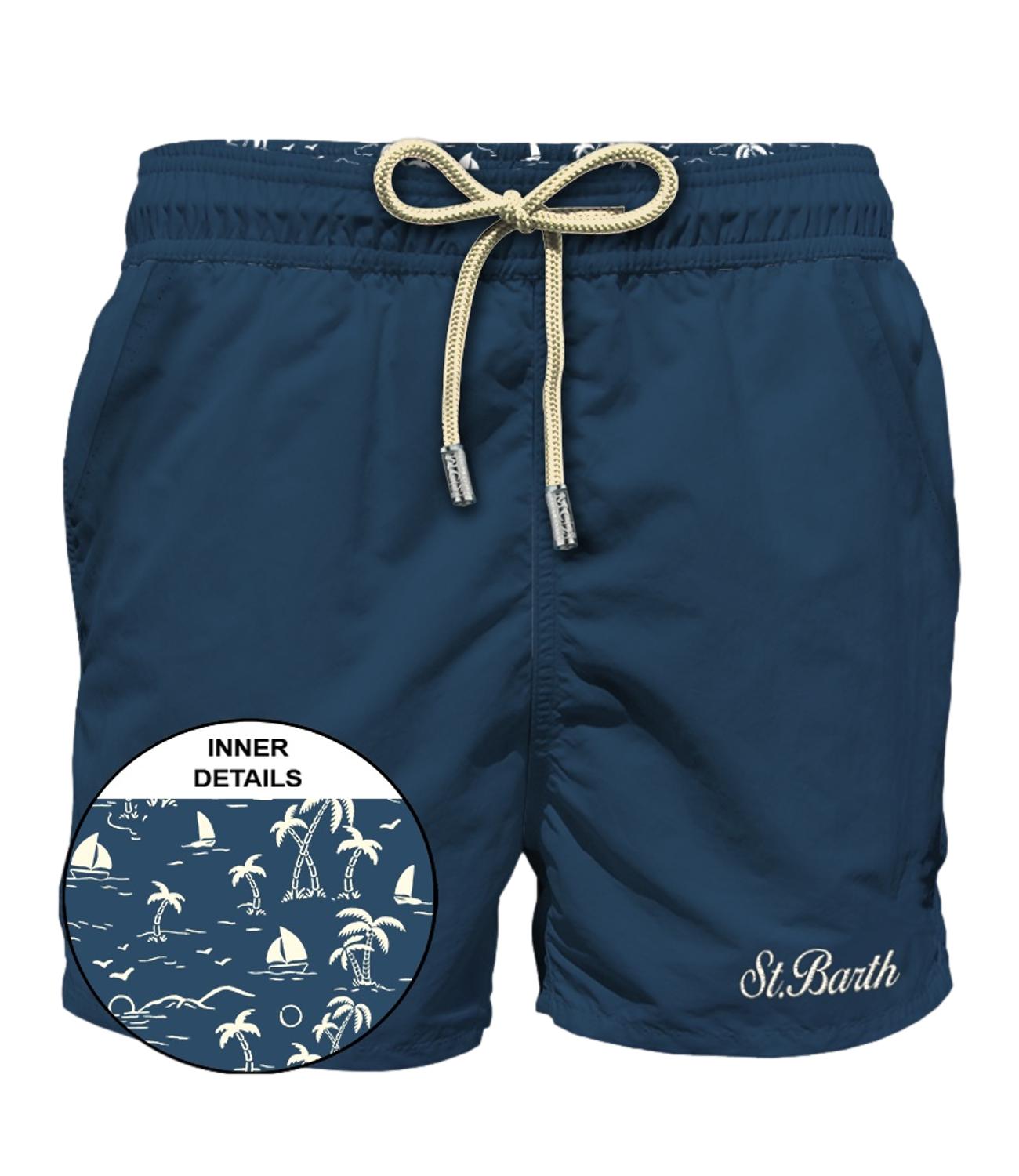 Costume Mc2 Saint Barth PATM001 Uomo - Toile 60 Marine Blue