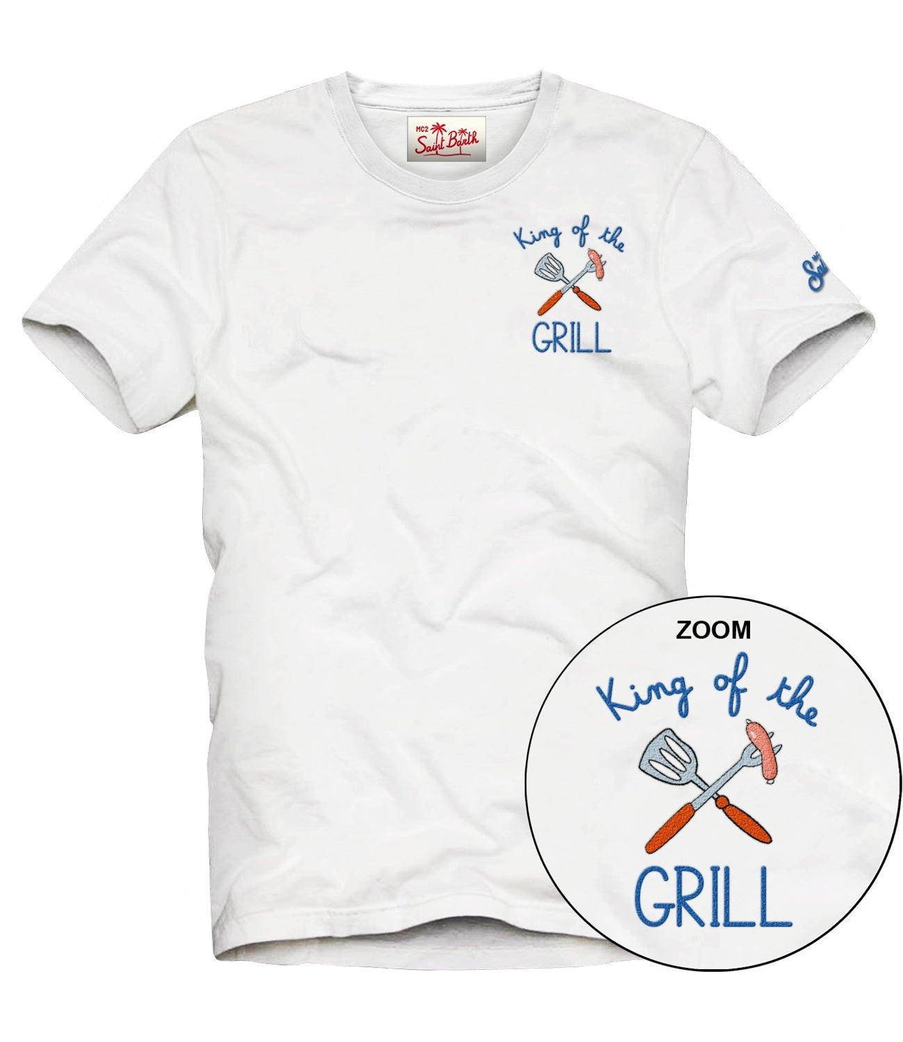 T-shirt Saint Barth BBQ King