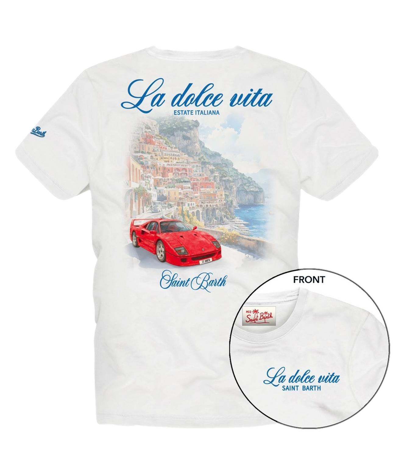 T-shirt Portland bianca dolce vita estate