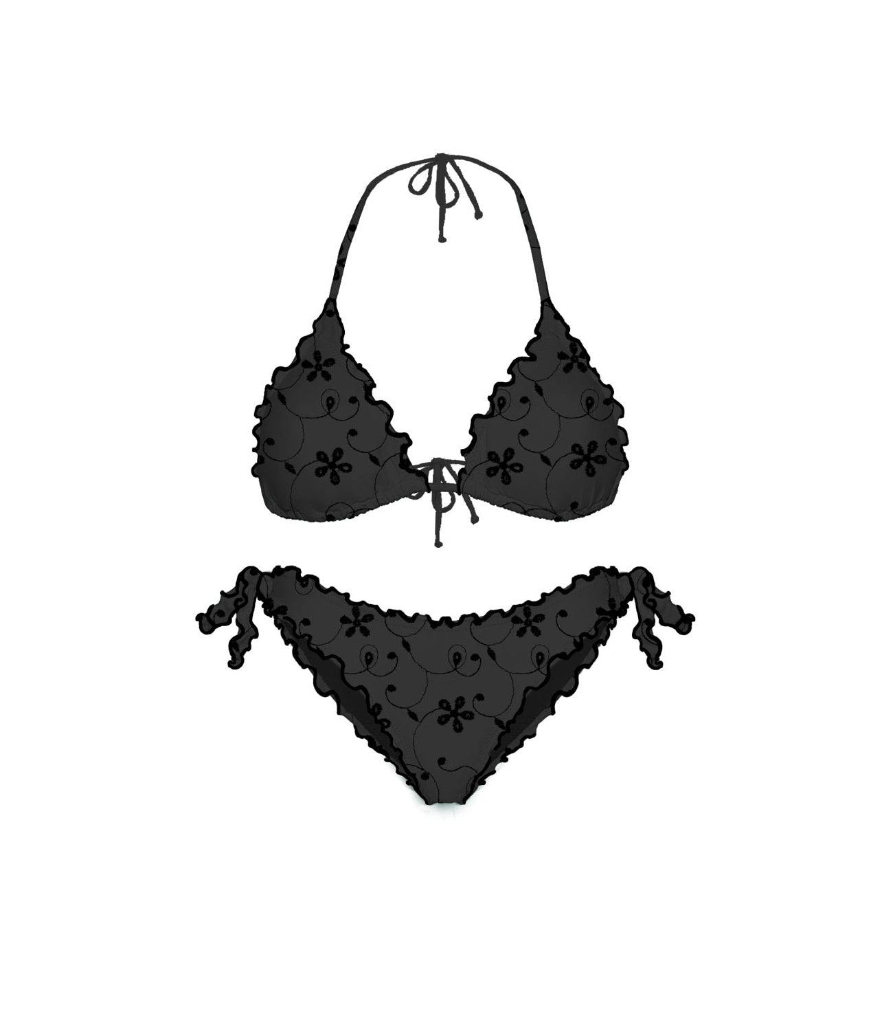 Completo Mc2 Saint Barth SARI001 Donna - Sangallo Flower Embry 00
