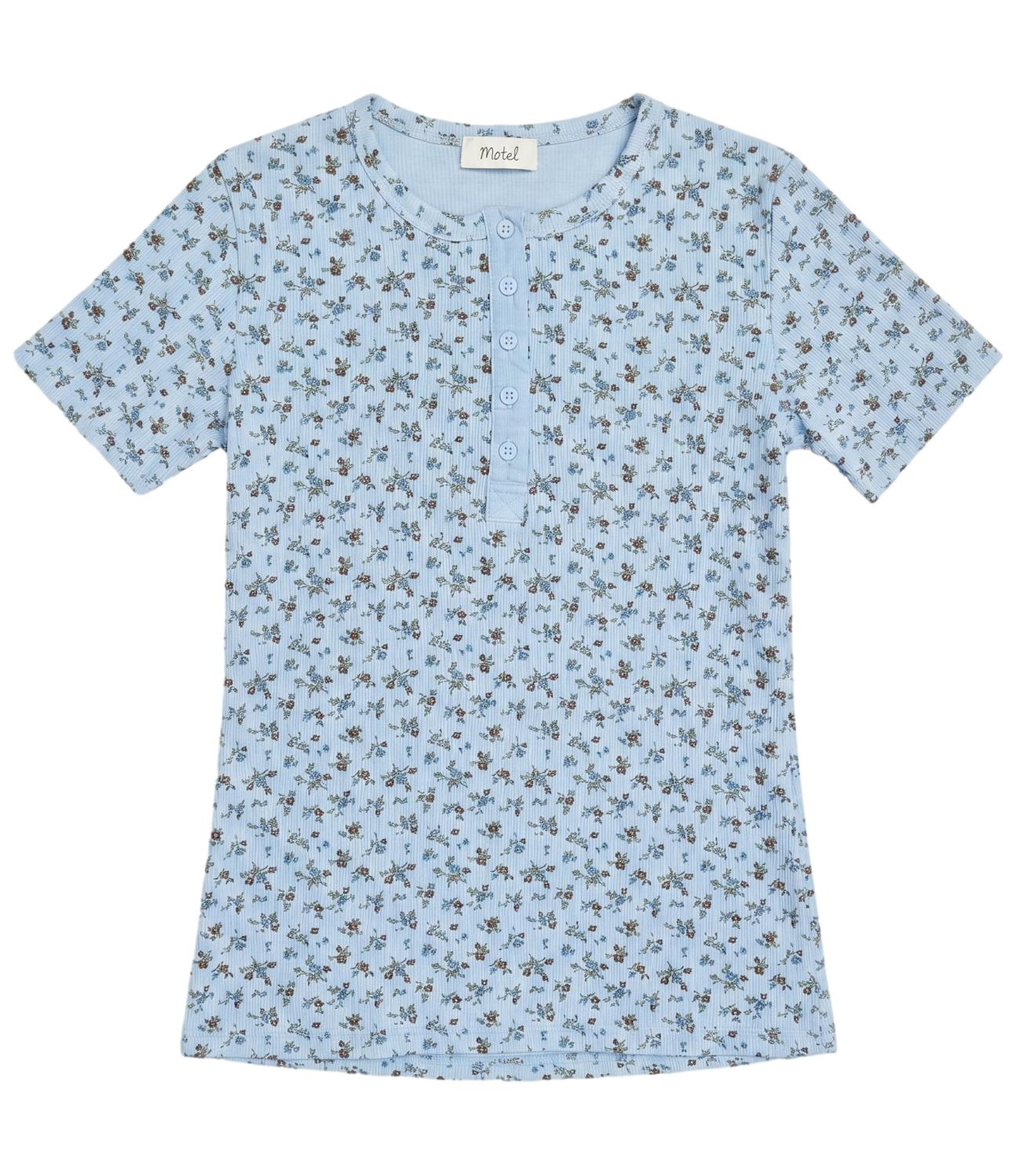 Maglia Motel 1310J Donna - Celeste