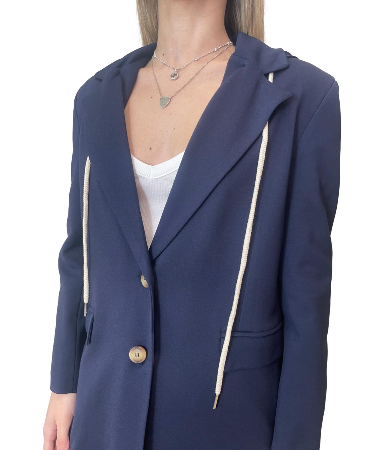 Motel Giacca Blu Donna