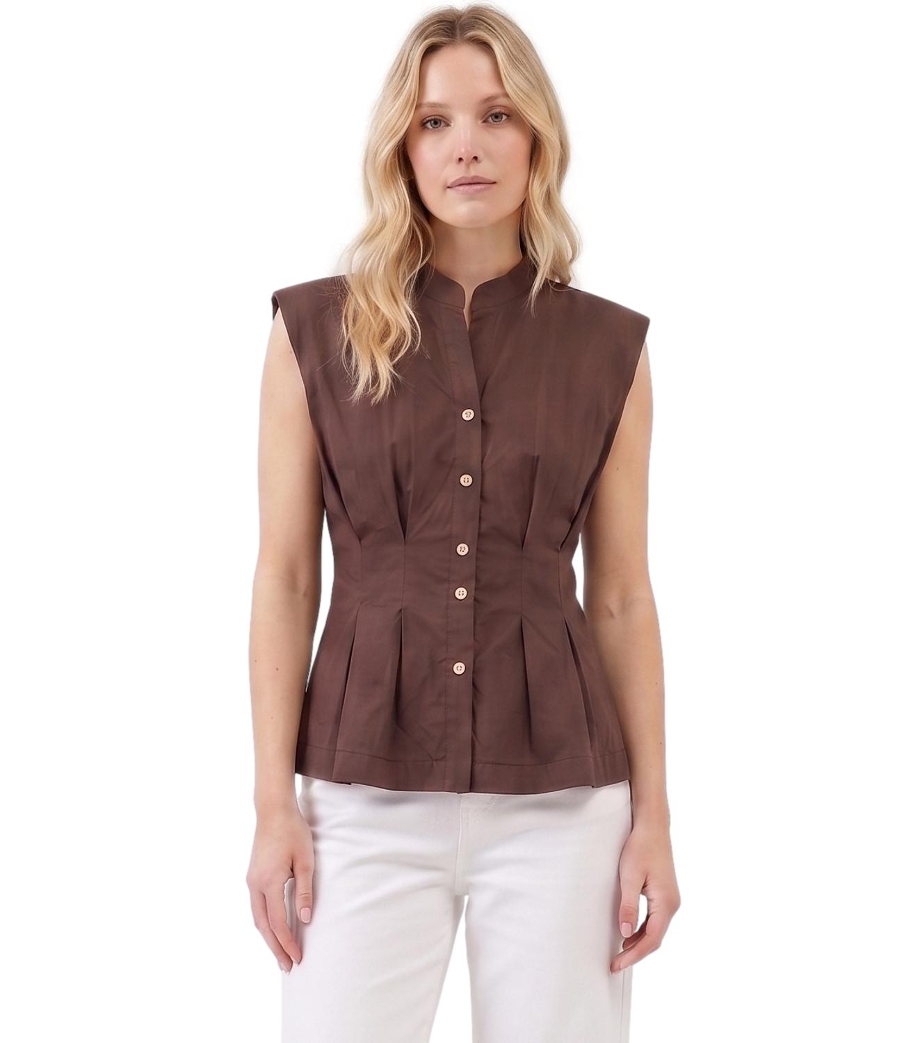 Camicia Motel 26C5139 Donna - Moro