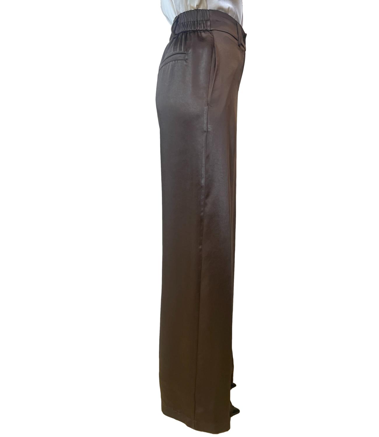 Pantalone beige cotone