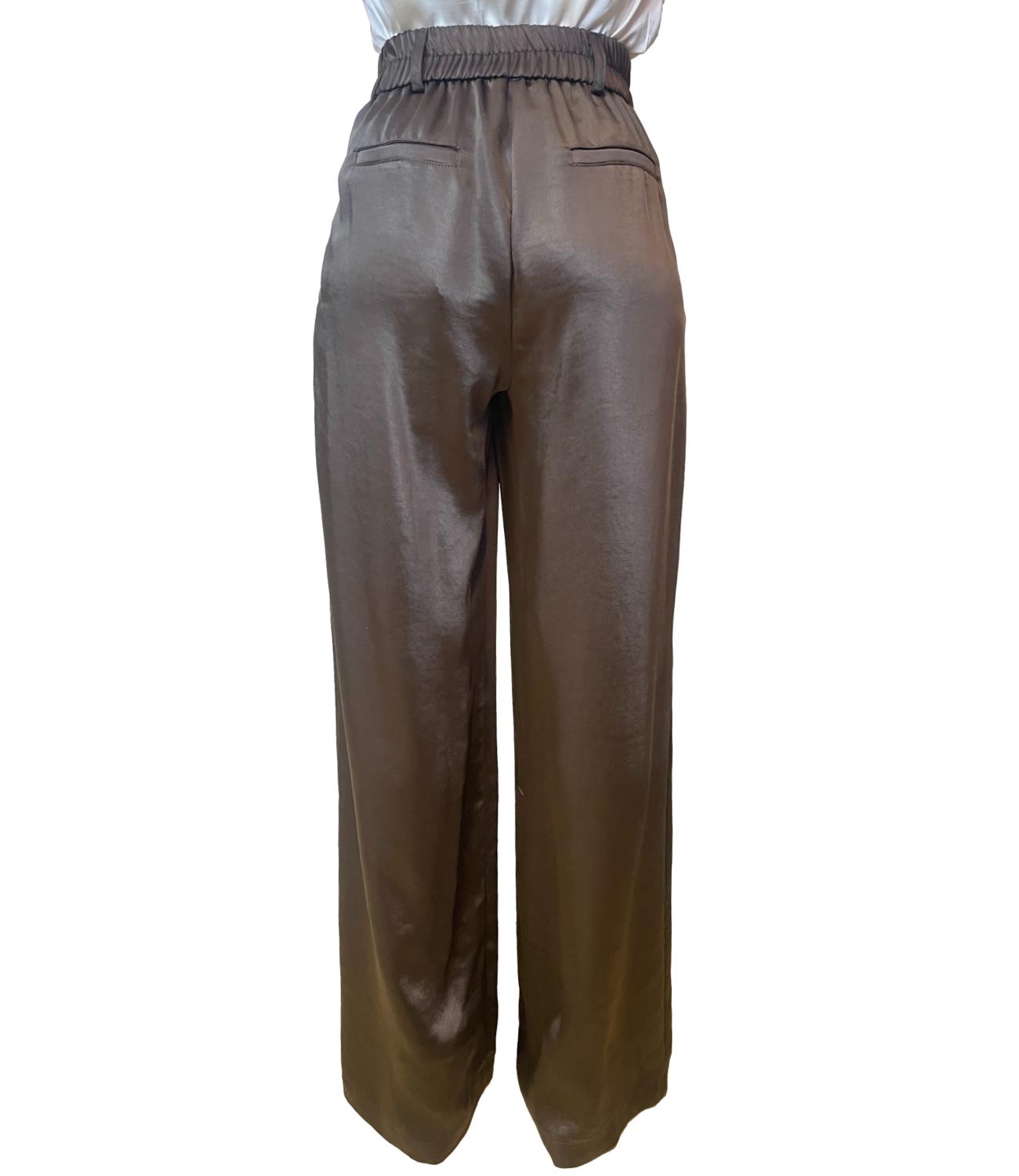 Pantalone beige cotone