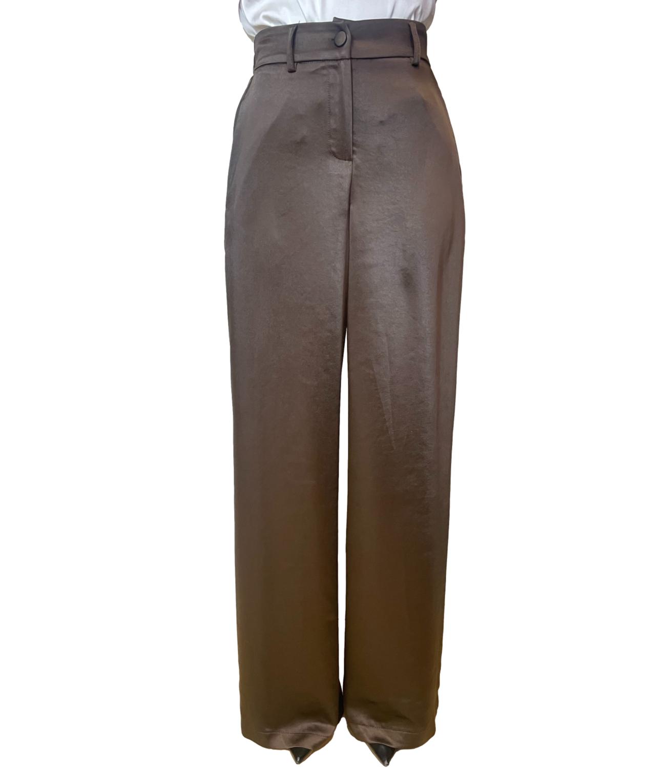 Pantalone beige cotone