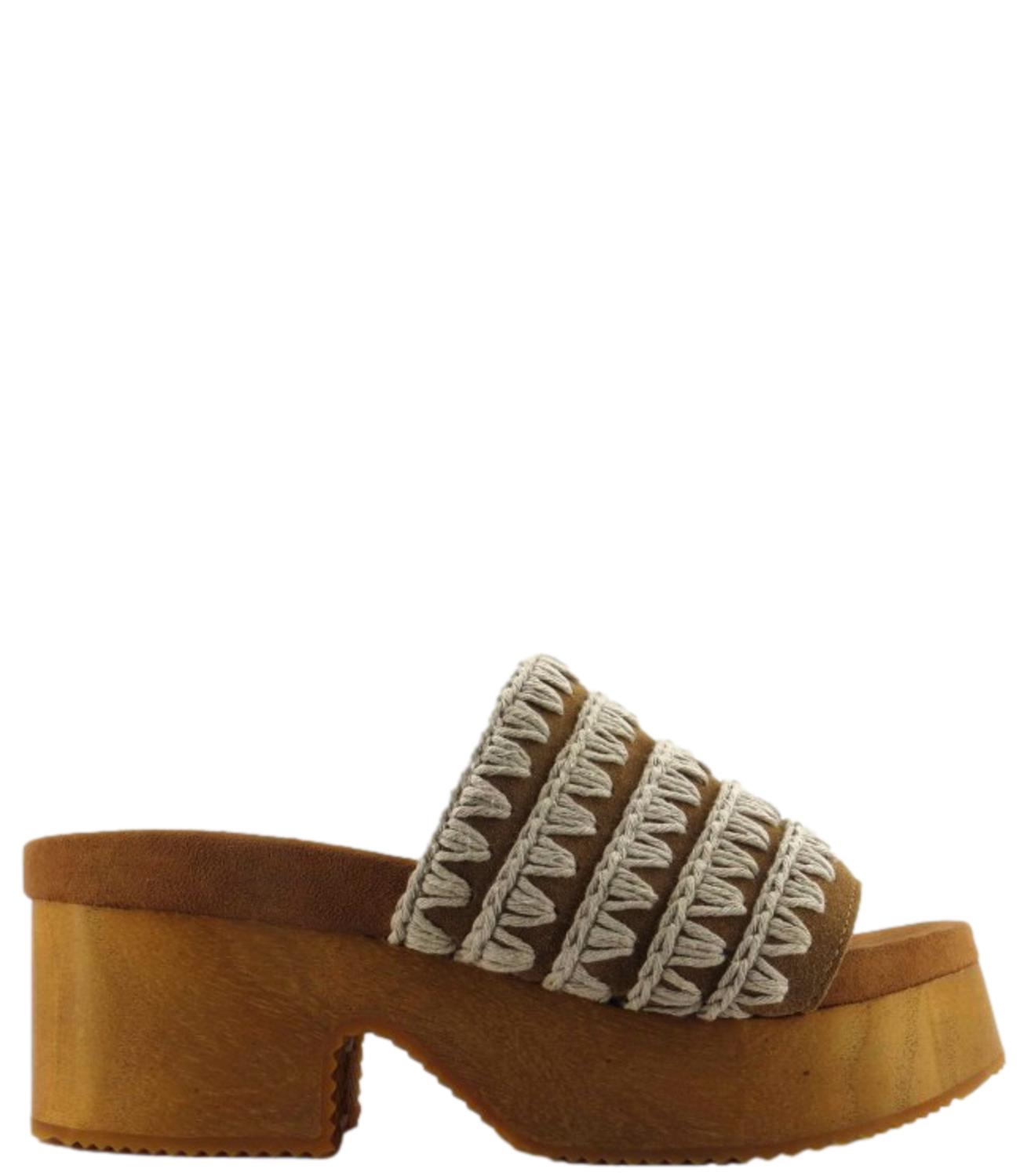 Sandalo Mou SW141002A Donna - Cognac