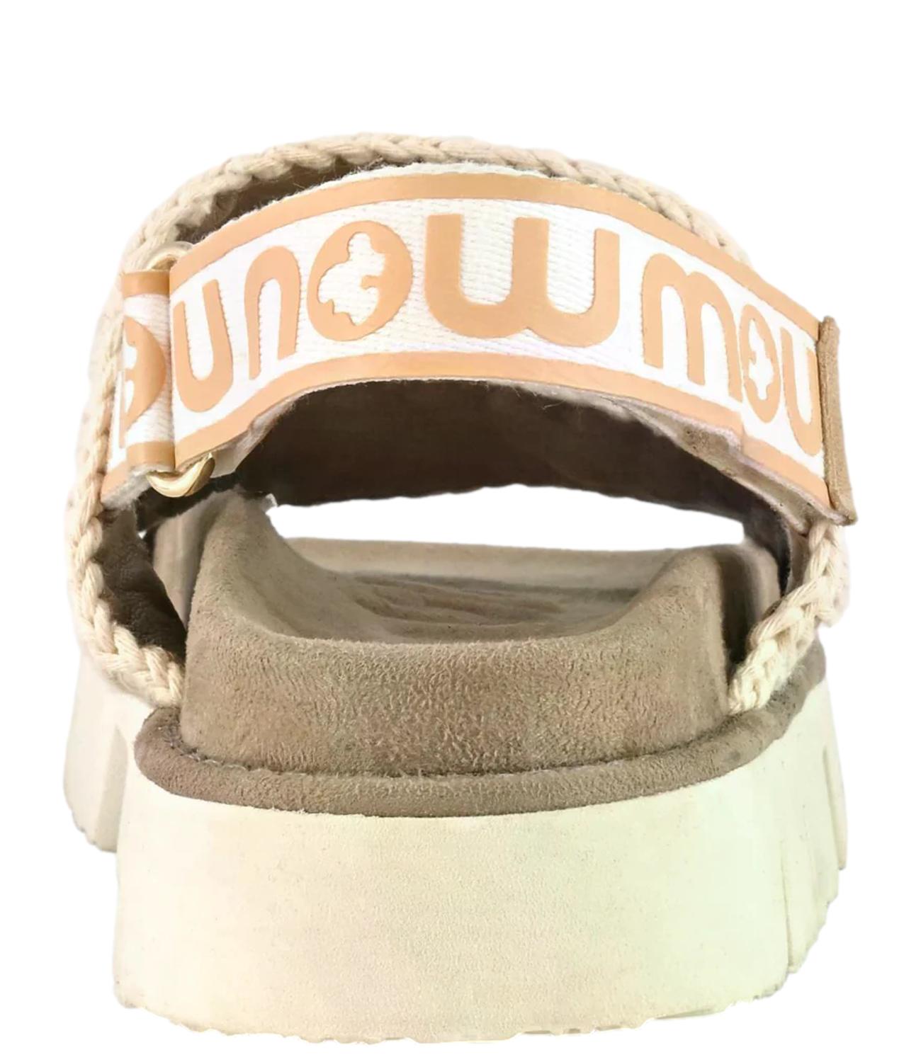Sandalo Mou SW461001C Donna - Metallic Lizard Gold