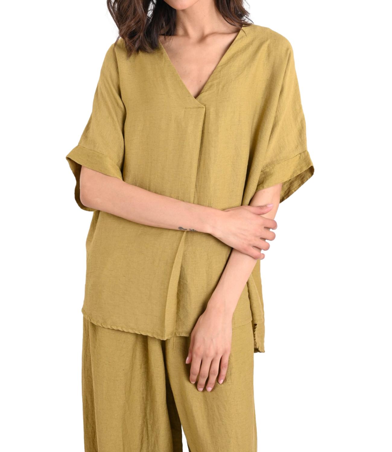 Blusa Myastreet BM26295-06 Donna - Senape
