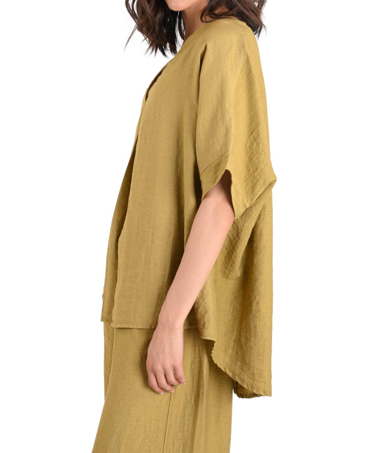 Blusa Myastreet BM26295-06 Donna - Senape