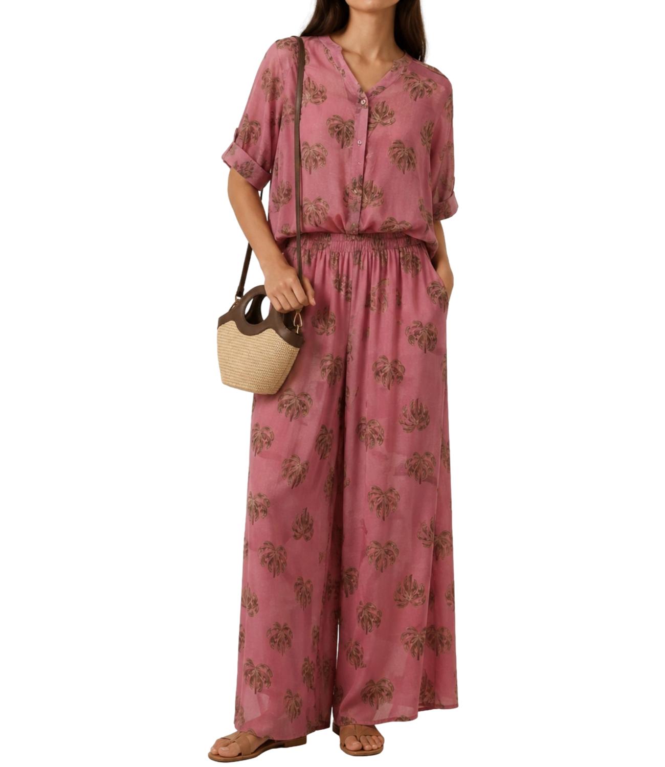 Pantalone Myastreet MA2660 Donna - Rosa