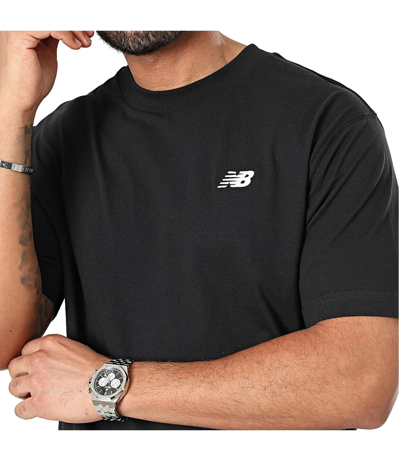 T-Shirt New Balance MT41509 Uomo - Black