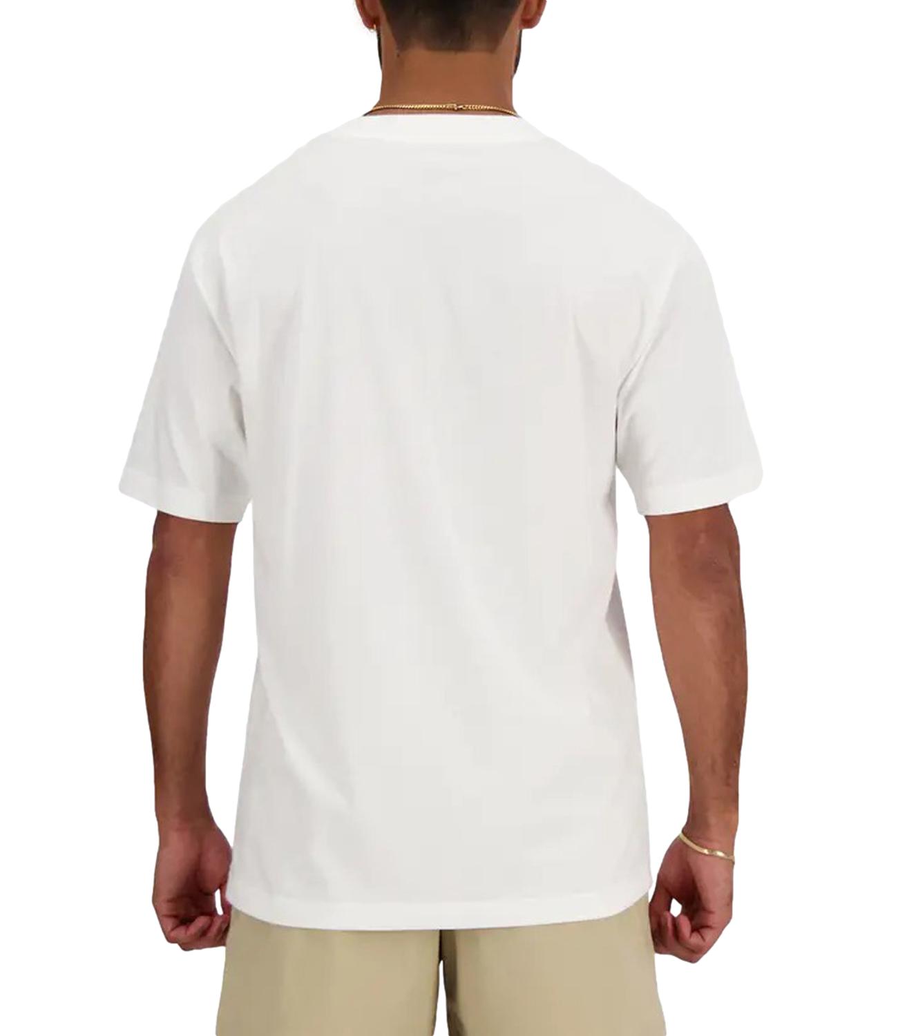 T-Shirt New Balance MT41509 Uomo - White