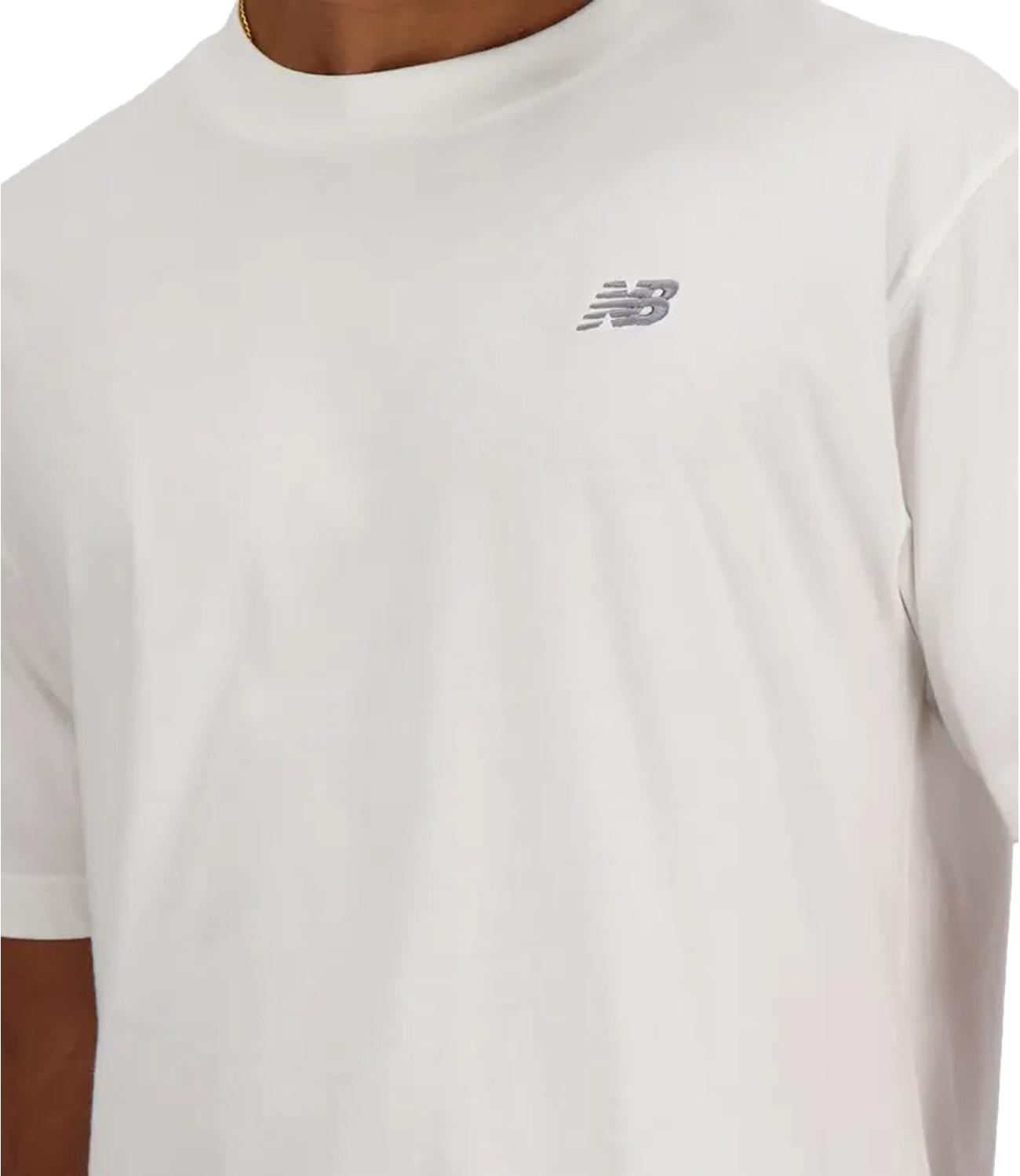 T-Shirt New Balance MT41509 Uomo - White