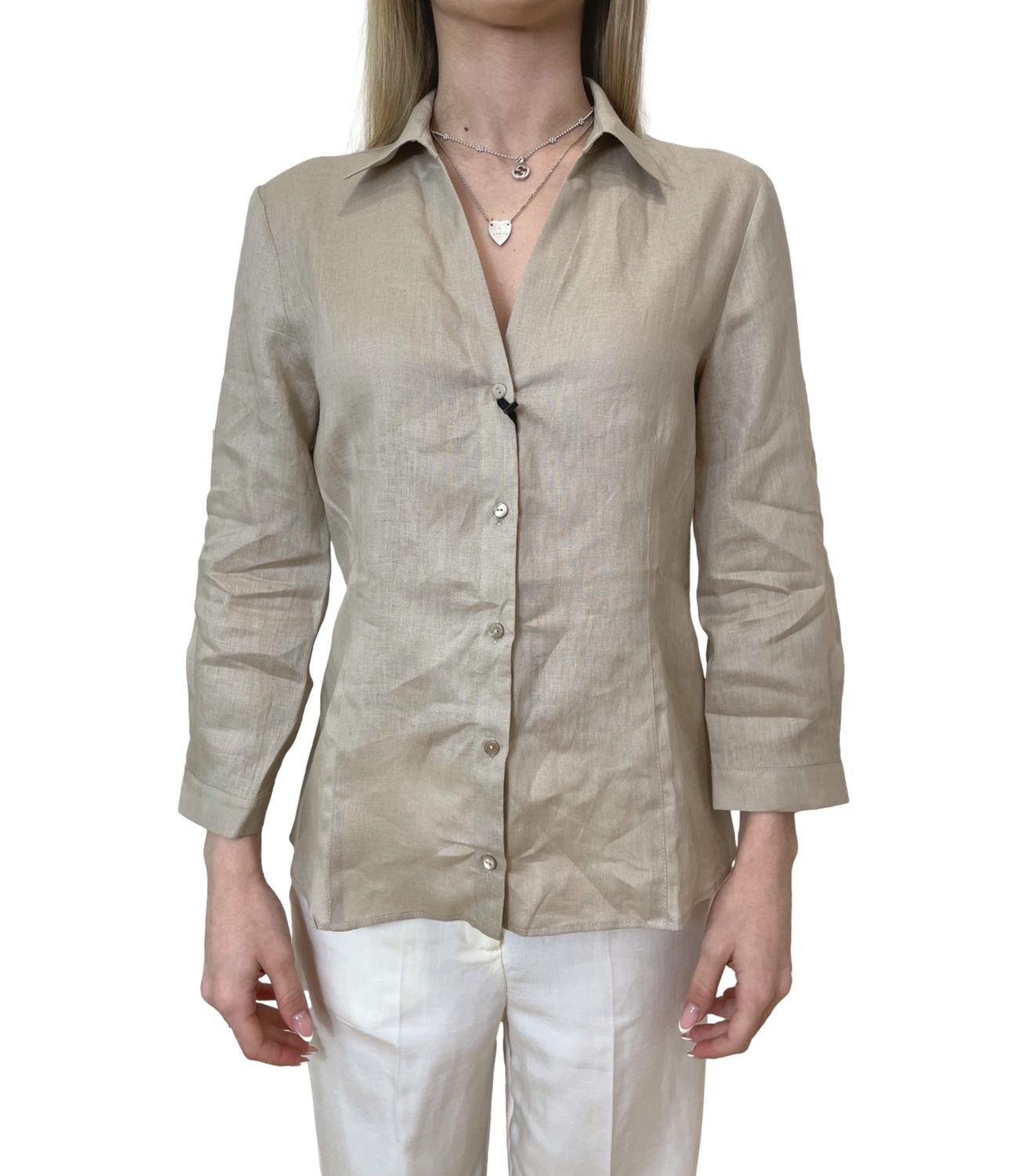 Marella Monochrome canotta Mlmorata verde donna