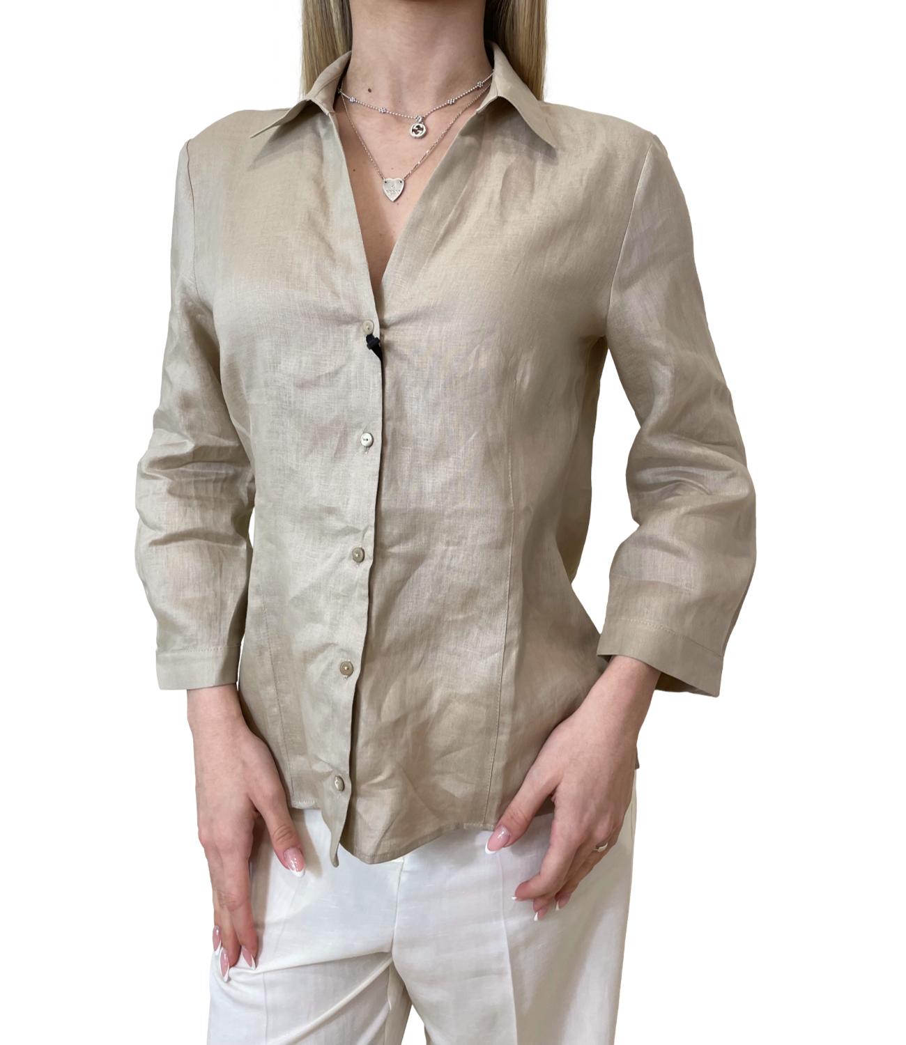 Marella Monochrome canotta Mlmorata verde donna