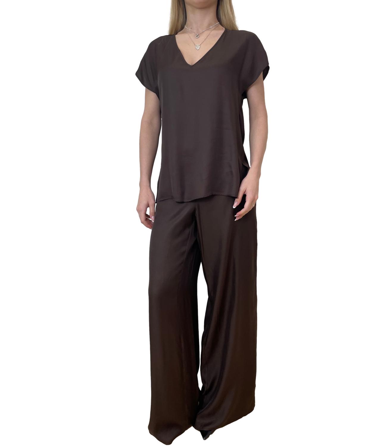 Marella Monochrome canotta Mlmorata verde donna