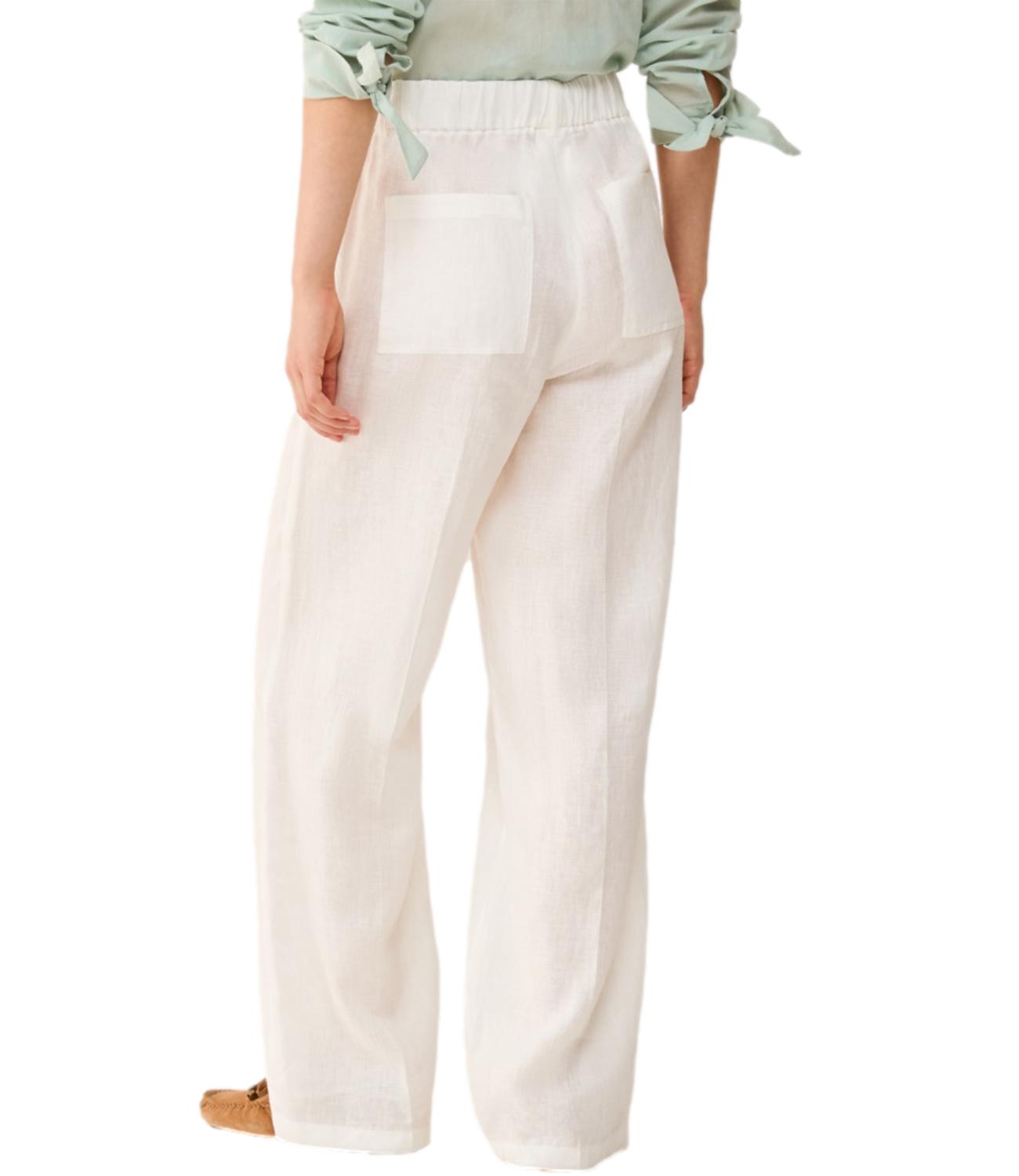 Penny Black Pantalone PBBMICIO Bianco Donna