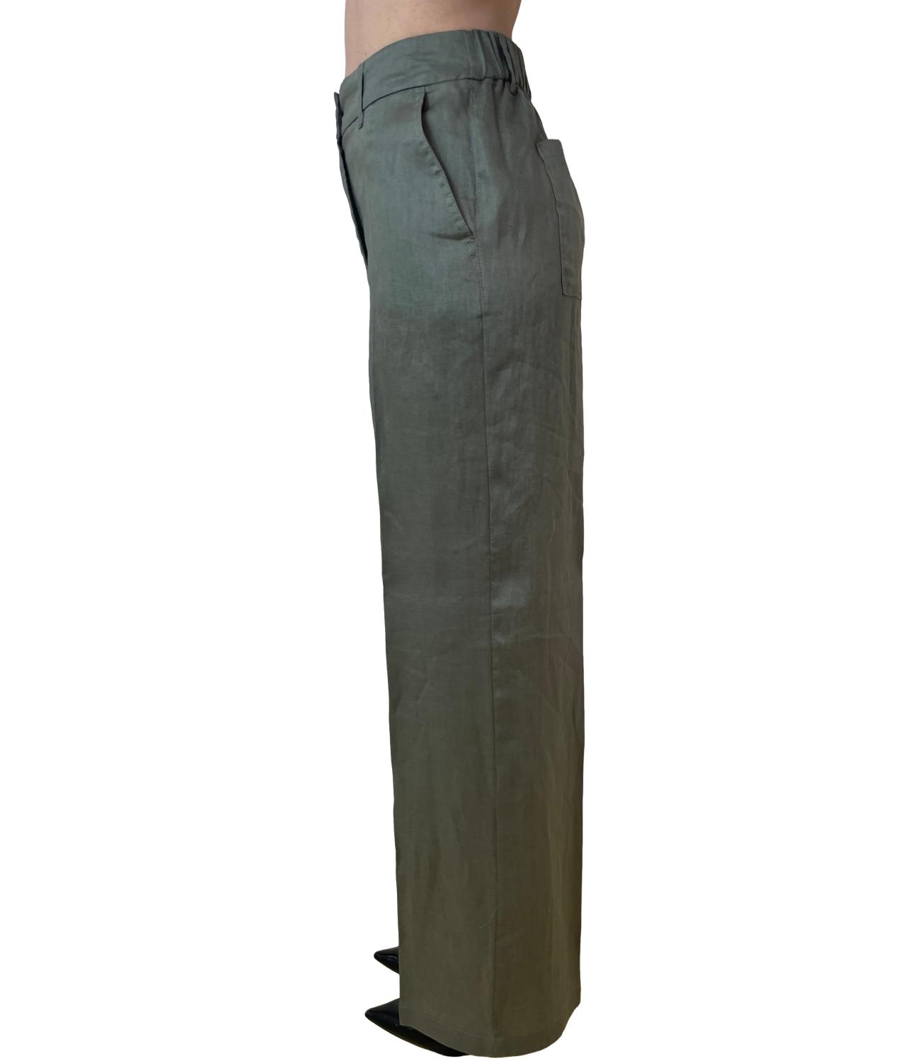 Marella Monochrome canotta Mlmorata verde donna