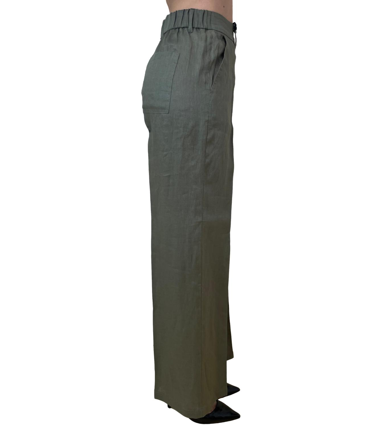 Marella Monochrome canotta Mlmorata verde donna
