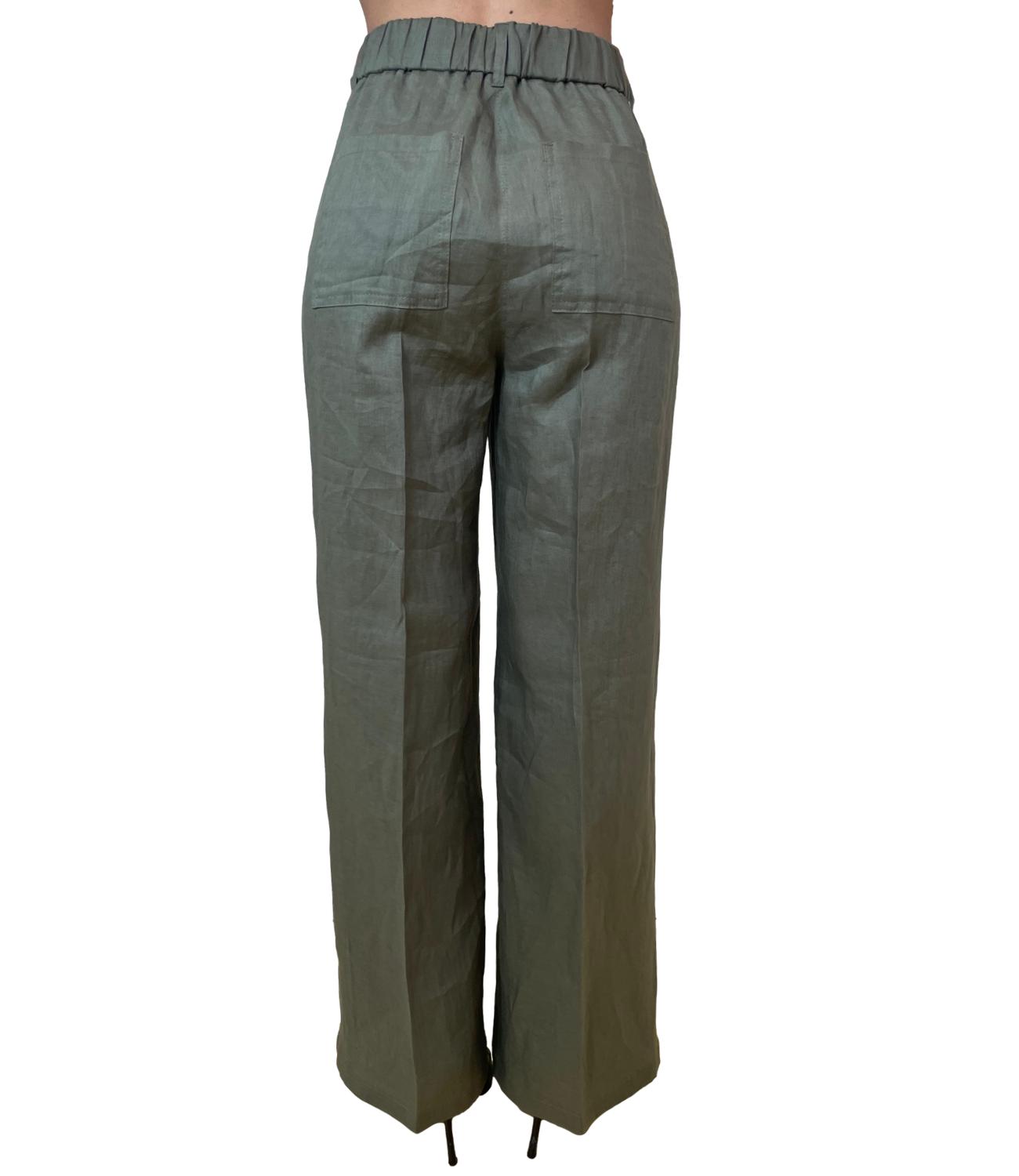 Marella Monochrome canotta Mlmorata verde donna