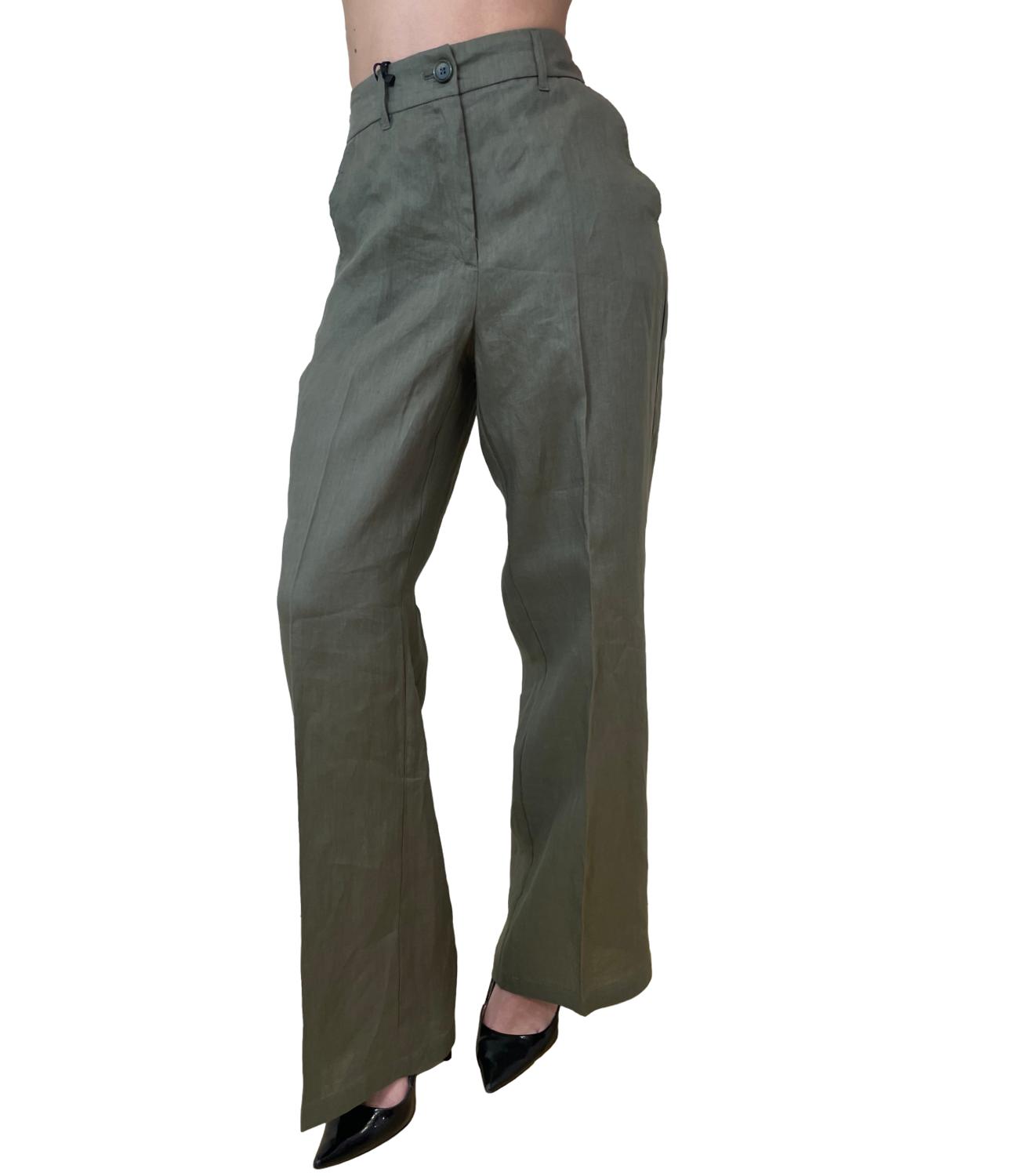 Marella Monochrome canotta Mlmorata verde donna